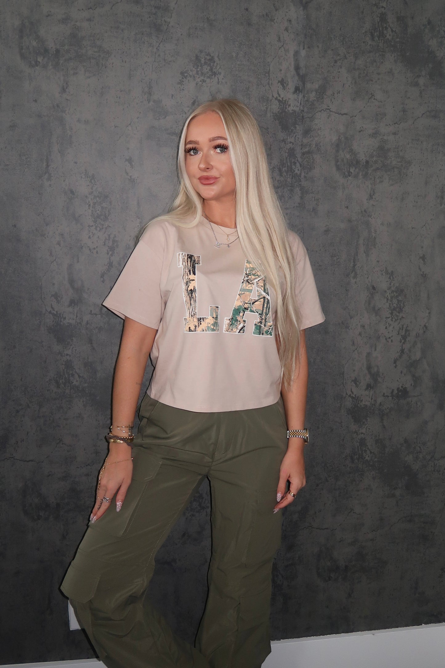 Camo LA Short Sleeve Tee