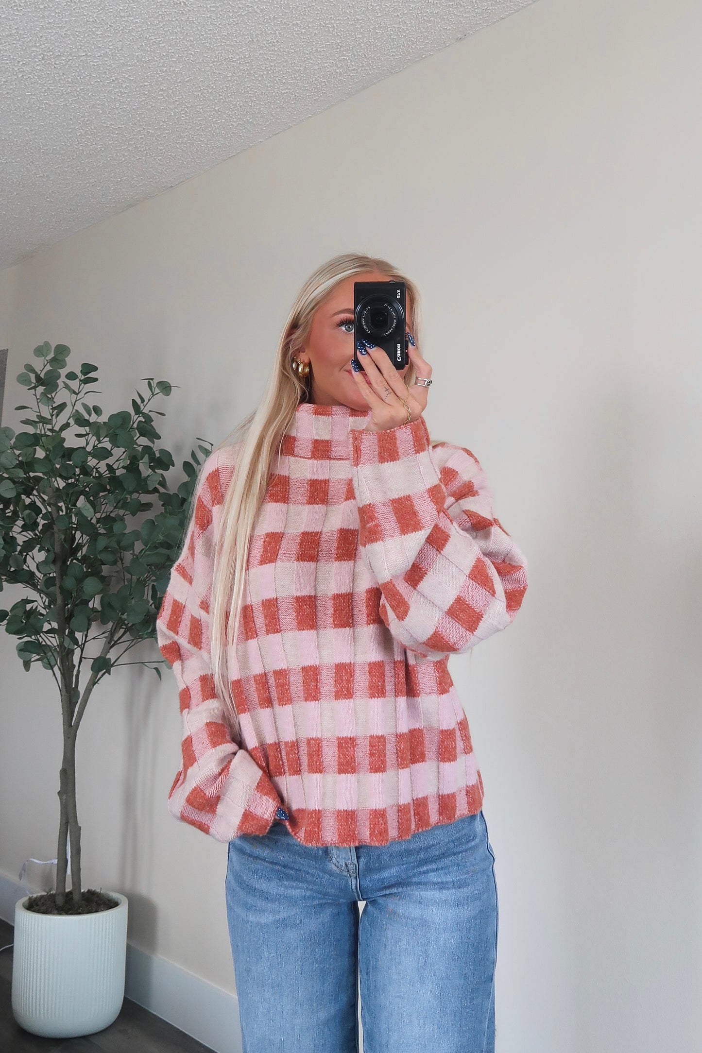 Autumn Sunrise Turtleneck Sweater