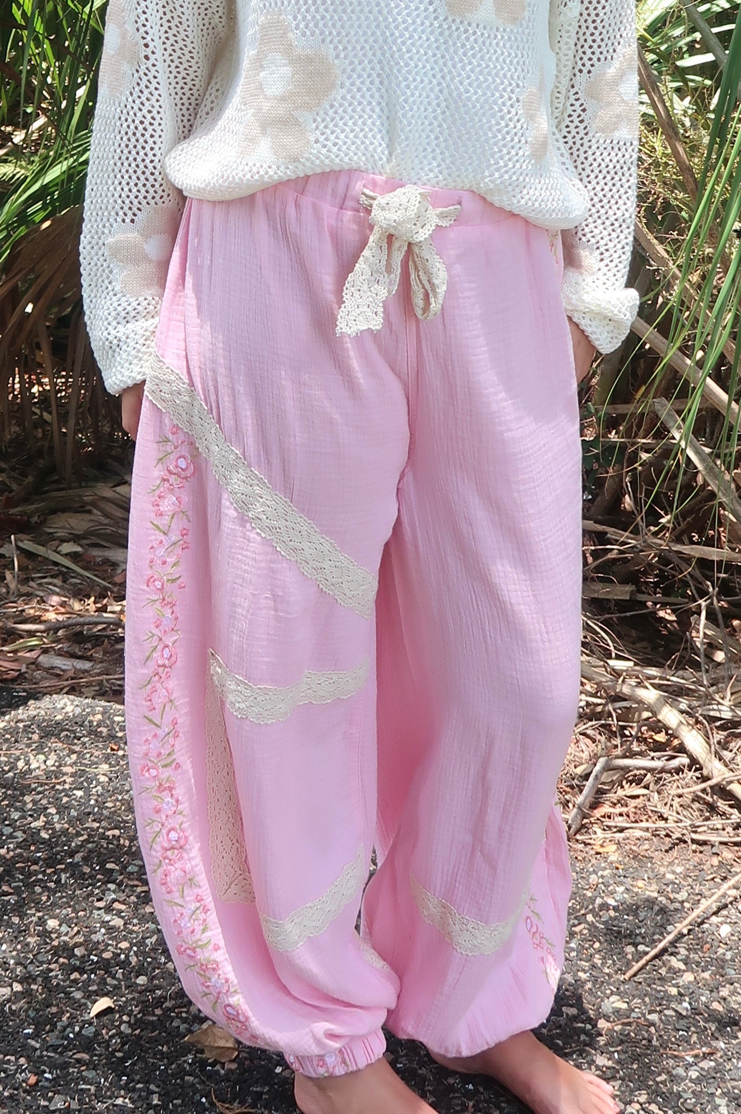 Floral Boho Pants