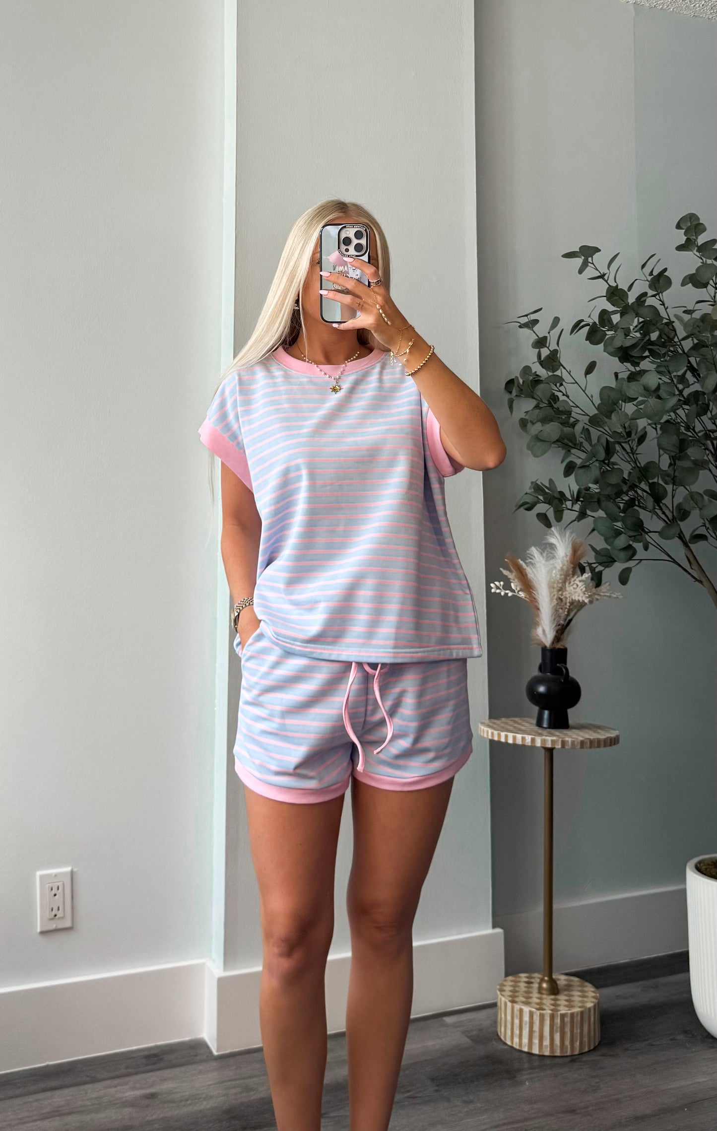 Cotton Candy Striped Set