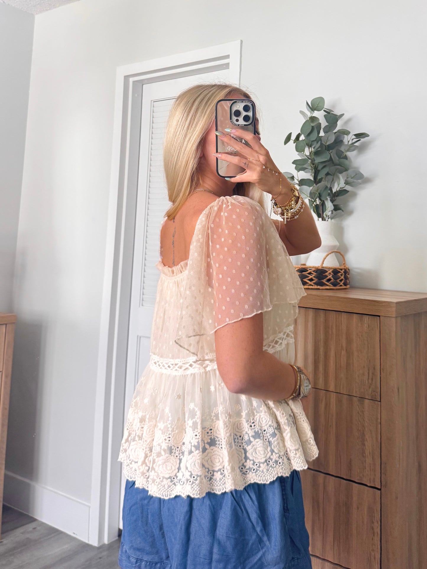 Vintage Romance Top