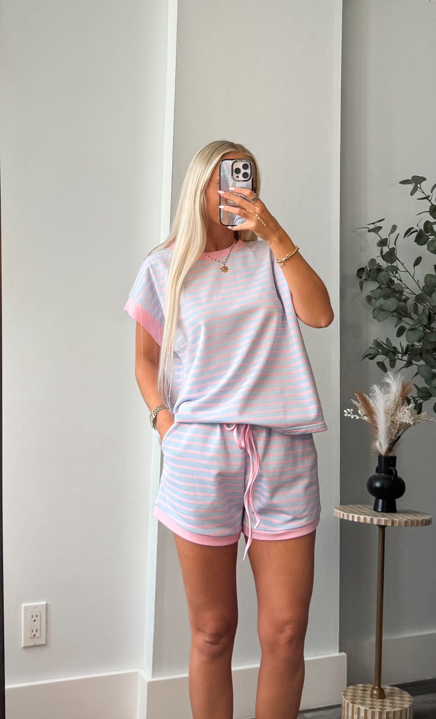 Cotton Candy Striped Set