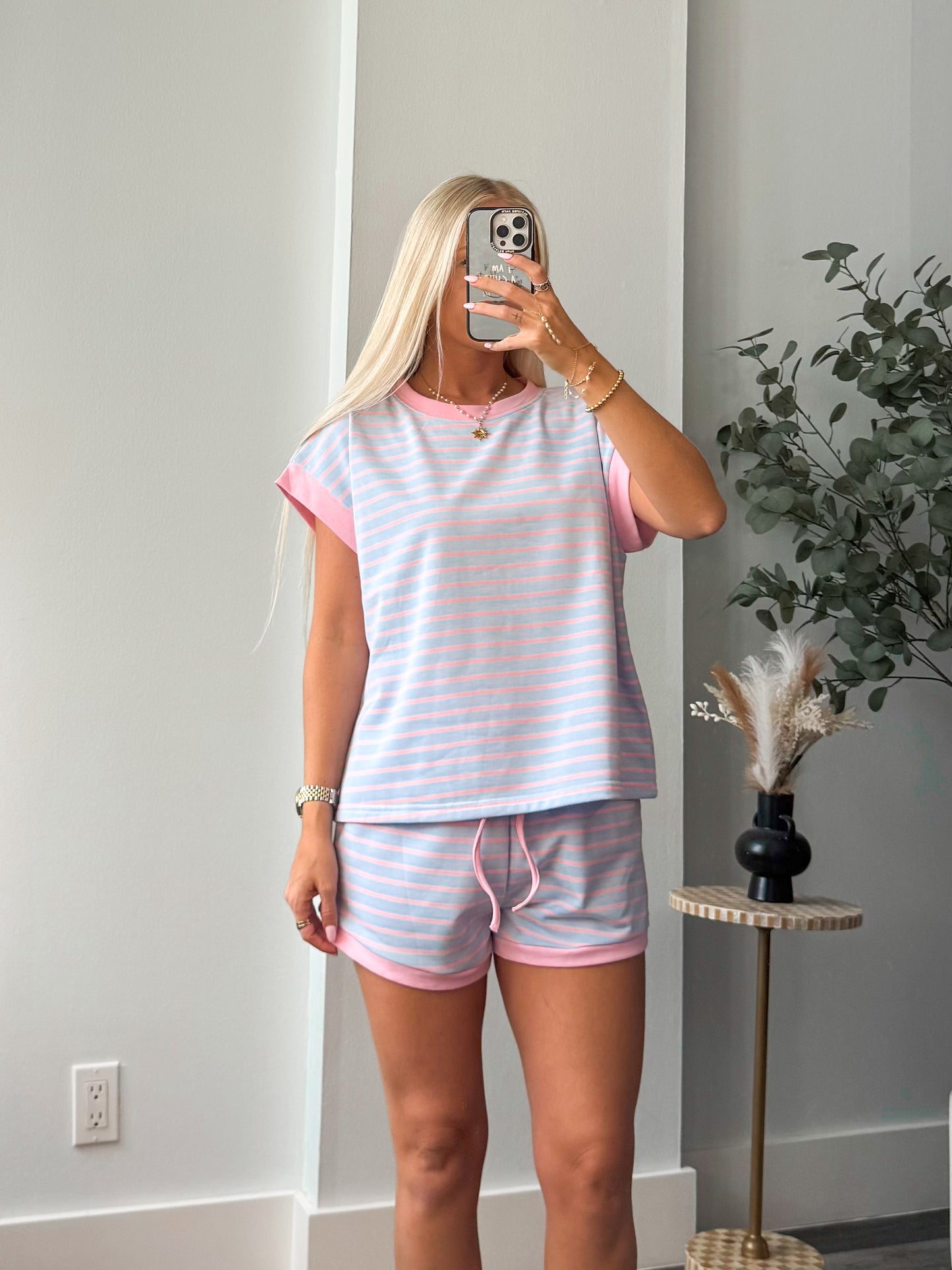 Cotton Candy Striped Set