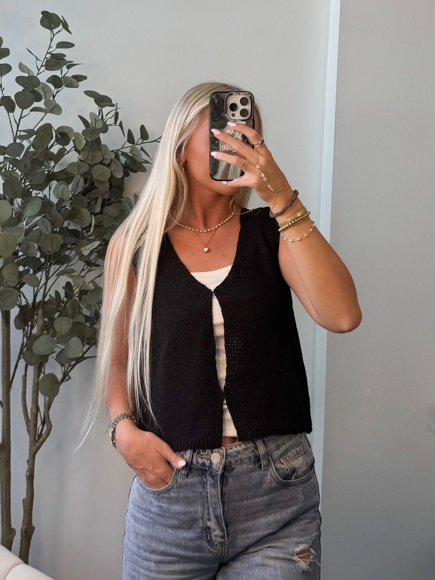Zara Clasp Tank Top