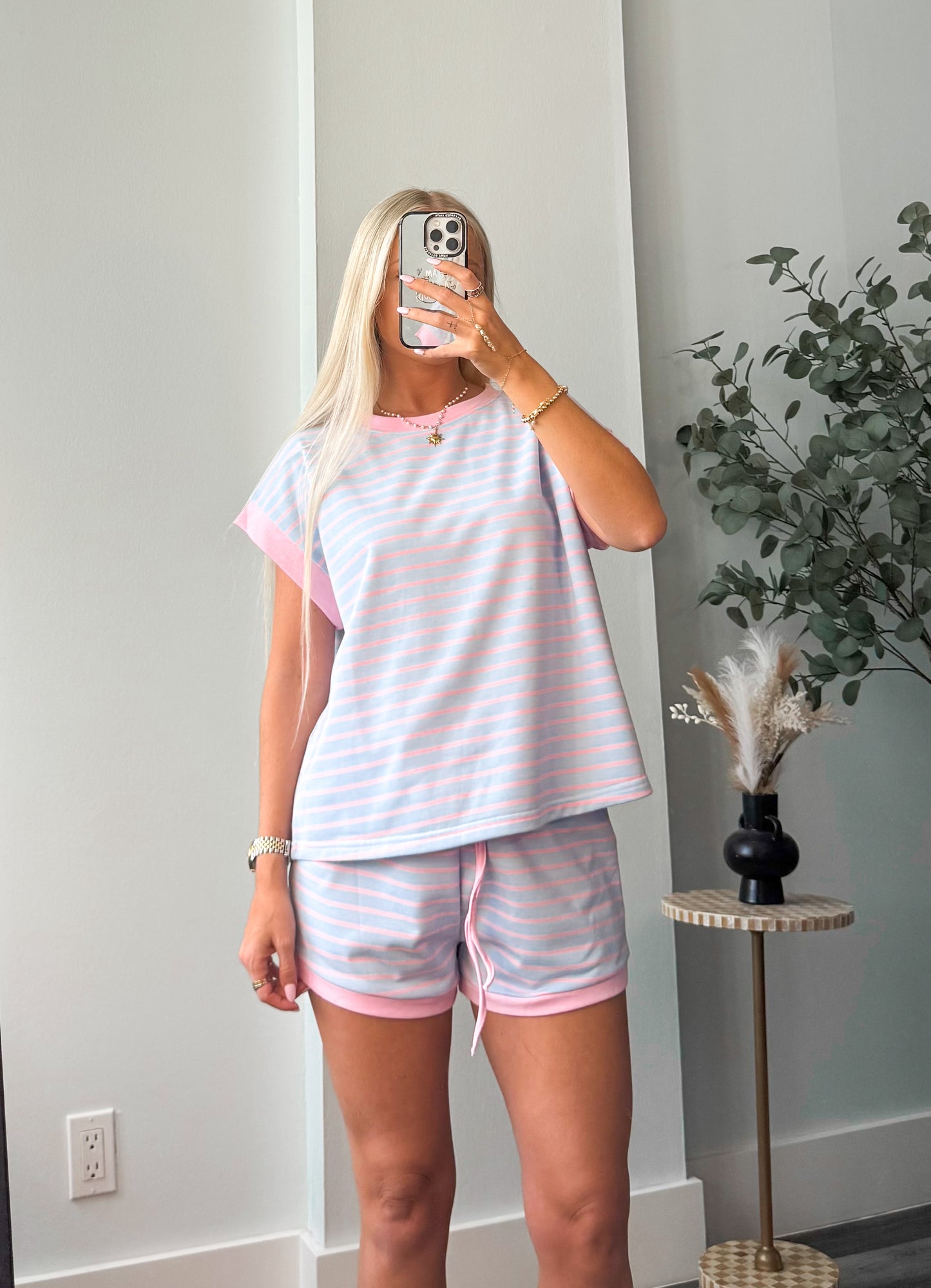 Cotton Candy Striped Set