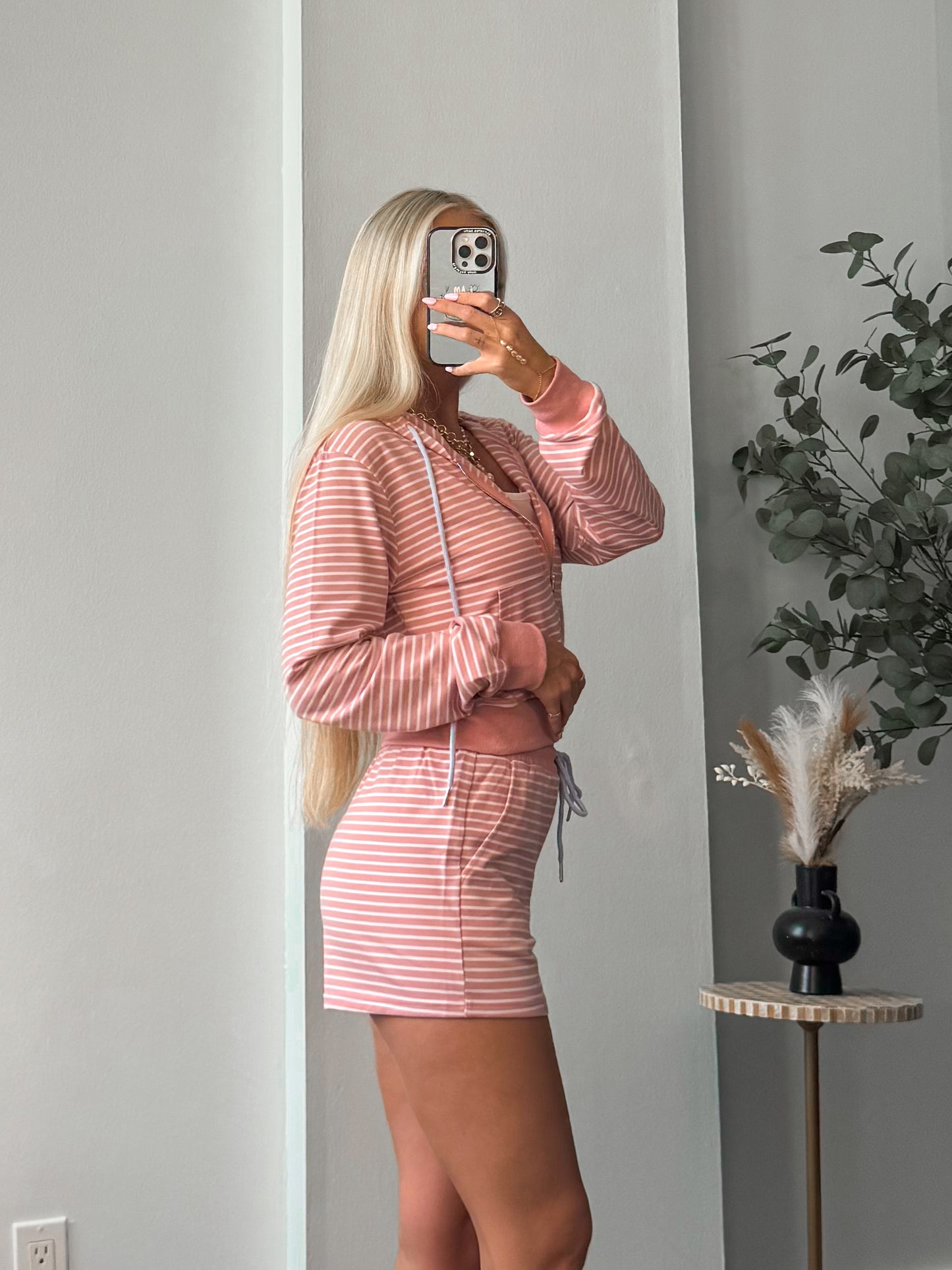 Bubblegum Skies Striped Set