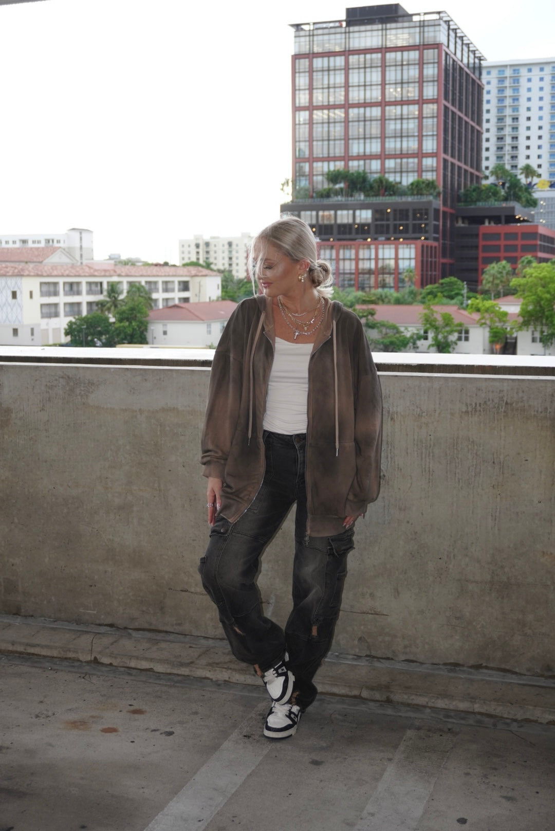 Washed Oversized Jacket