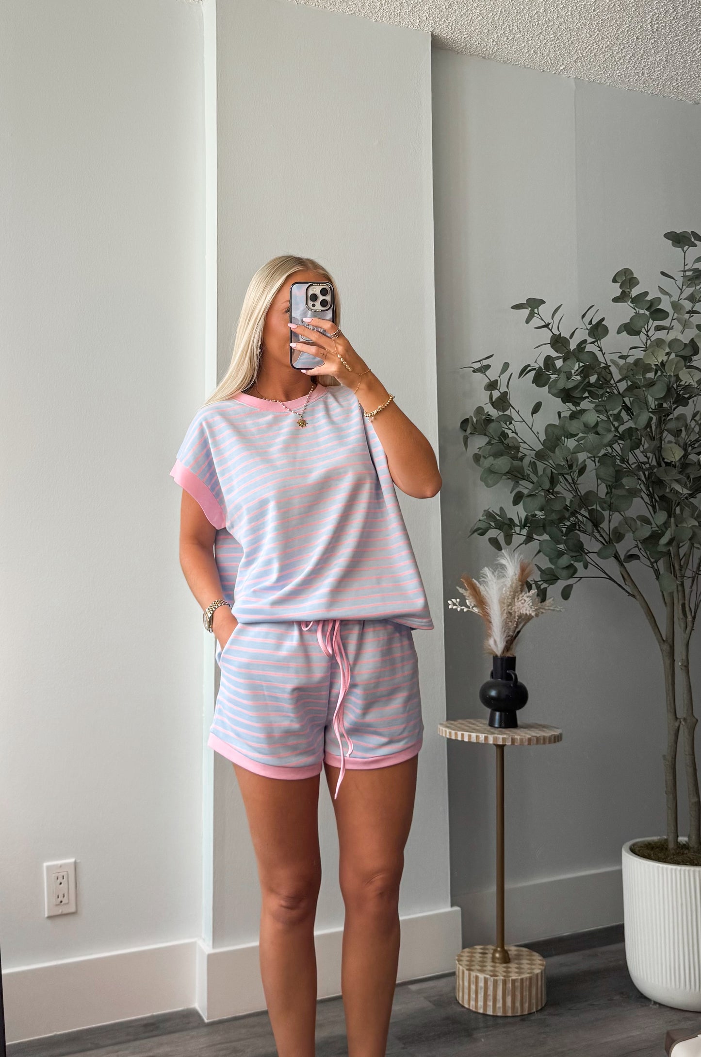 Cotton Candy Striped Set