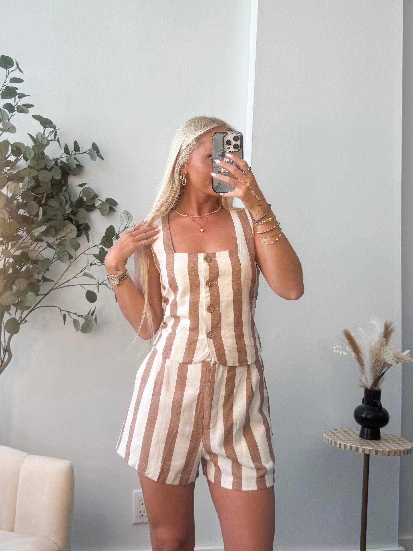 Cocoa Stripes Set