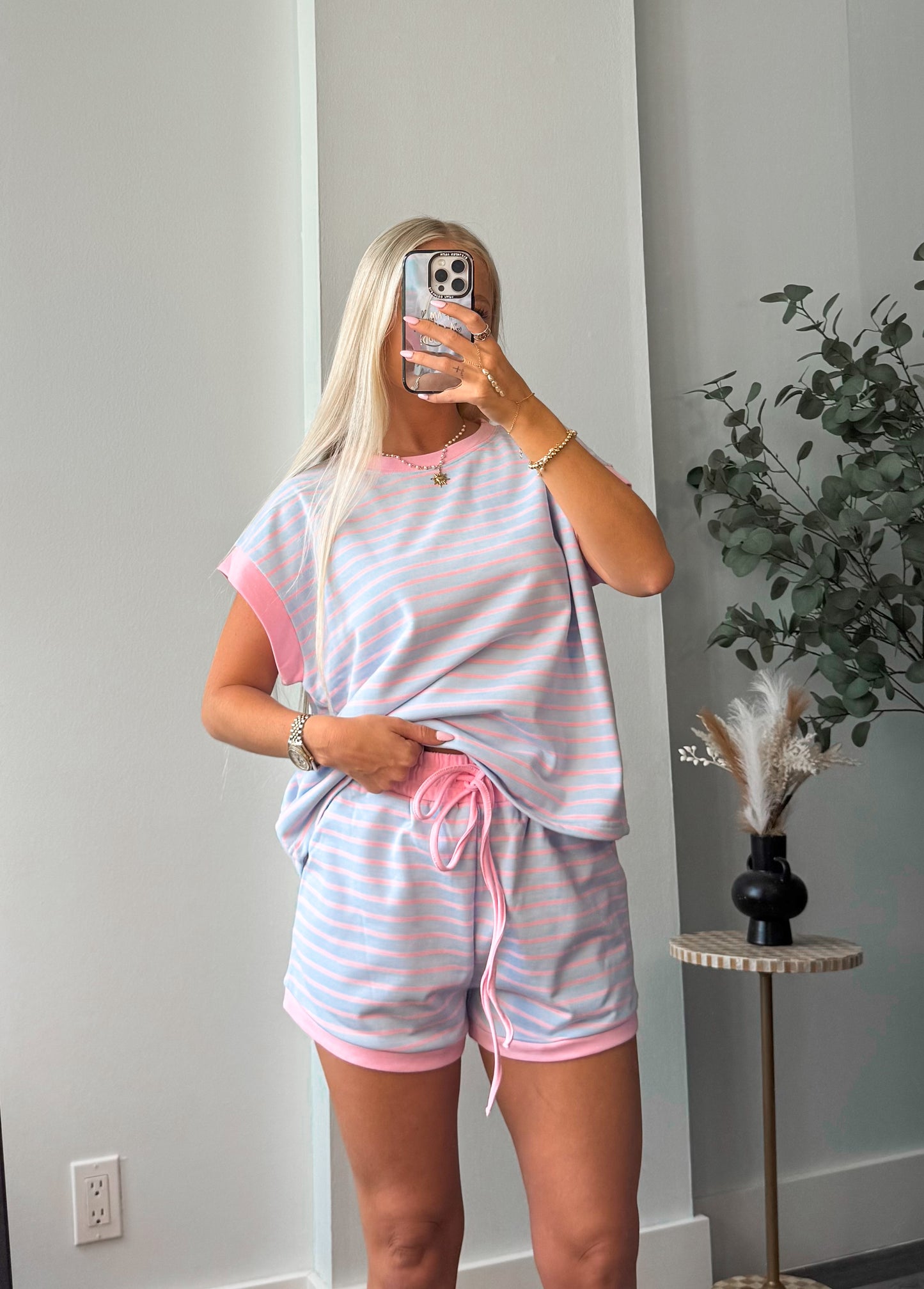 Cotton Candy Striped Set