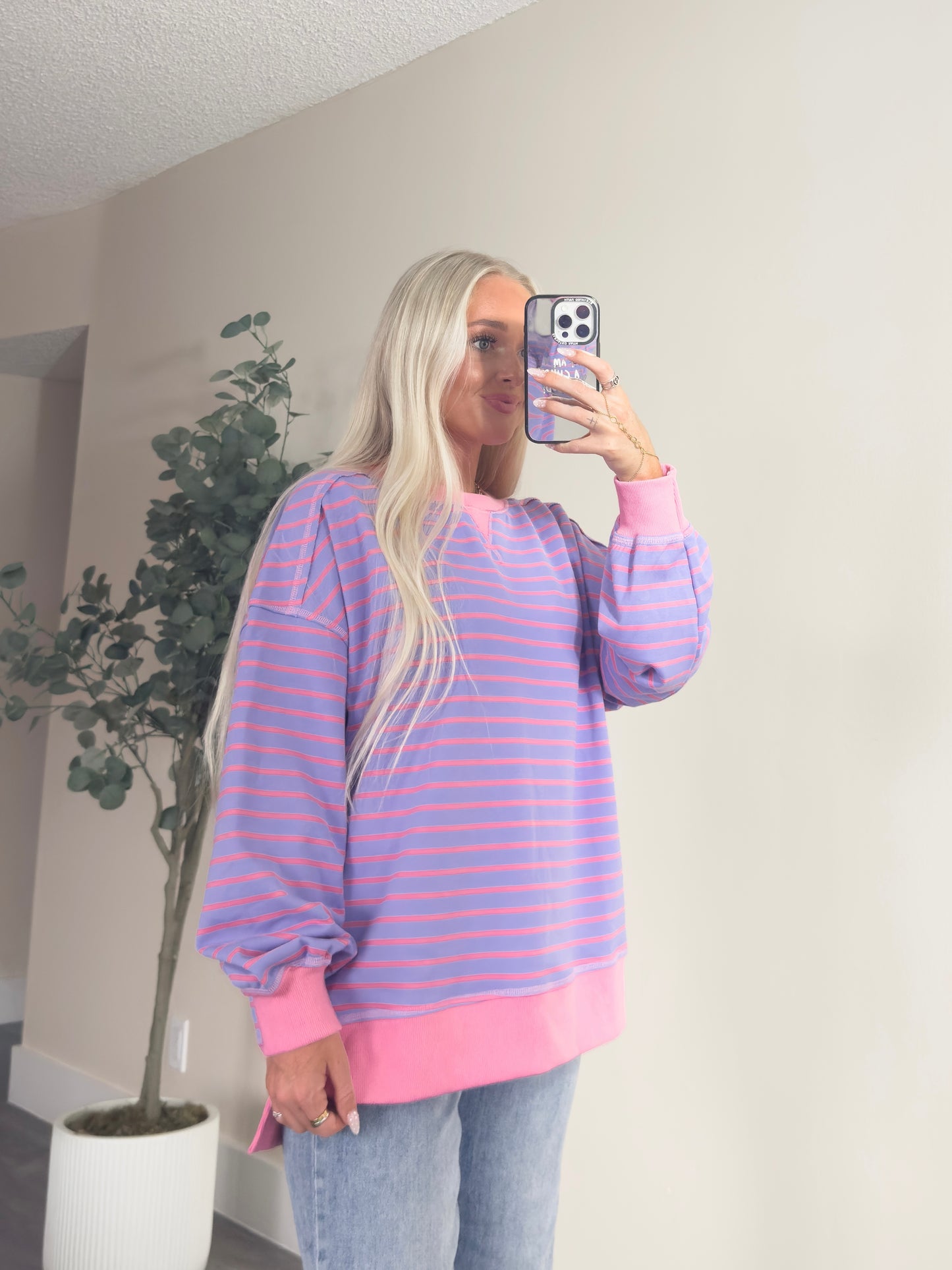 Violet Sugar Pullover