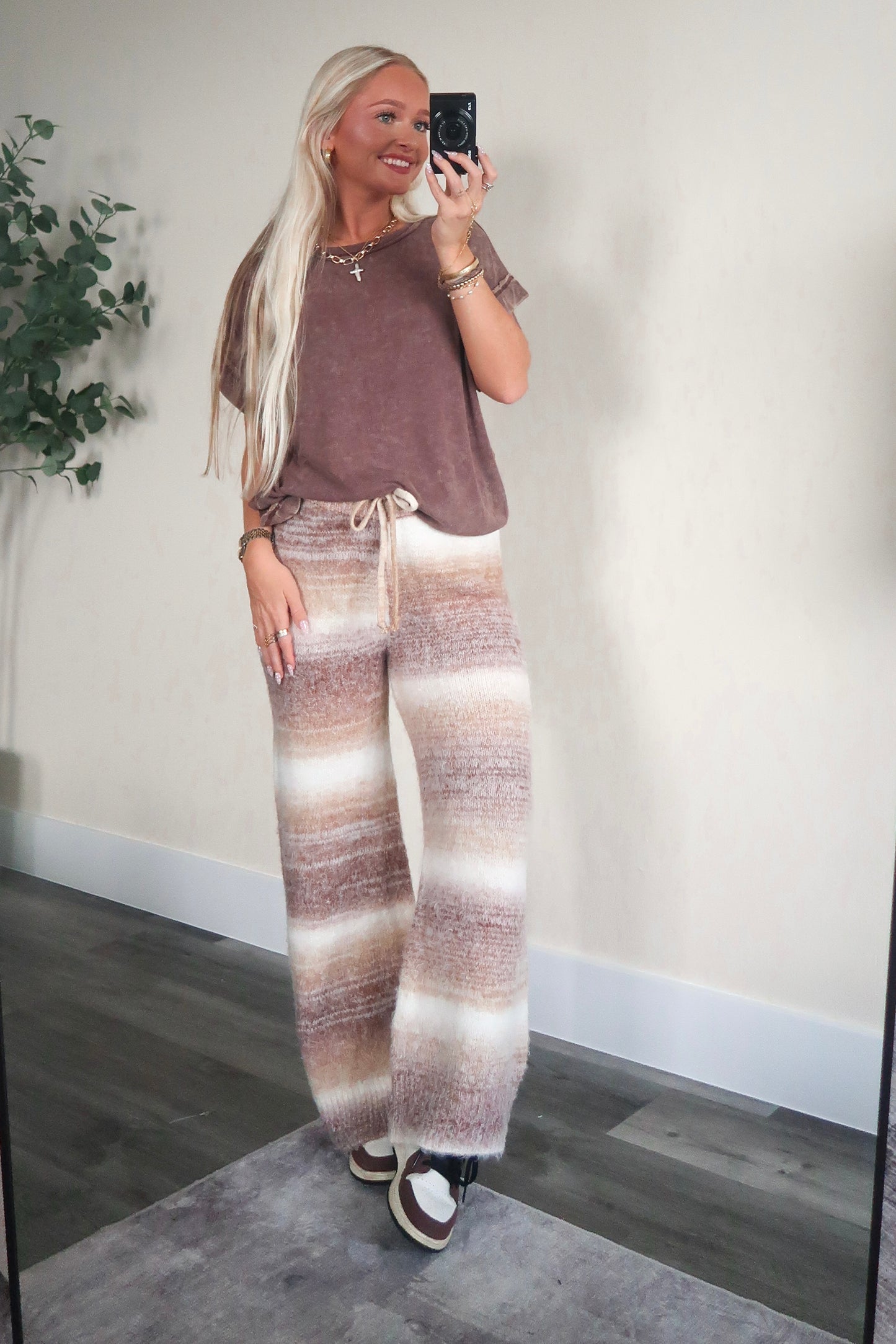 Latte Layers Cozy Pants