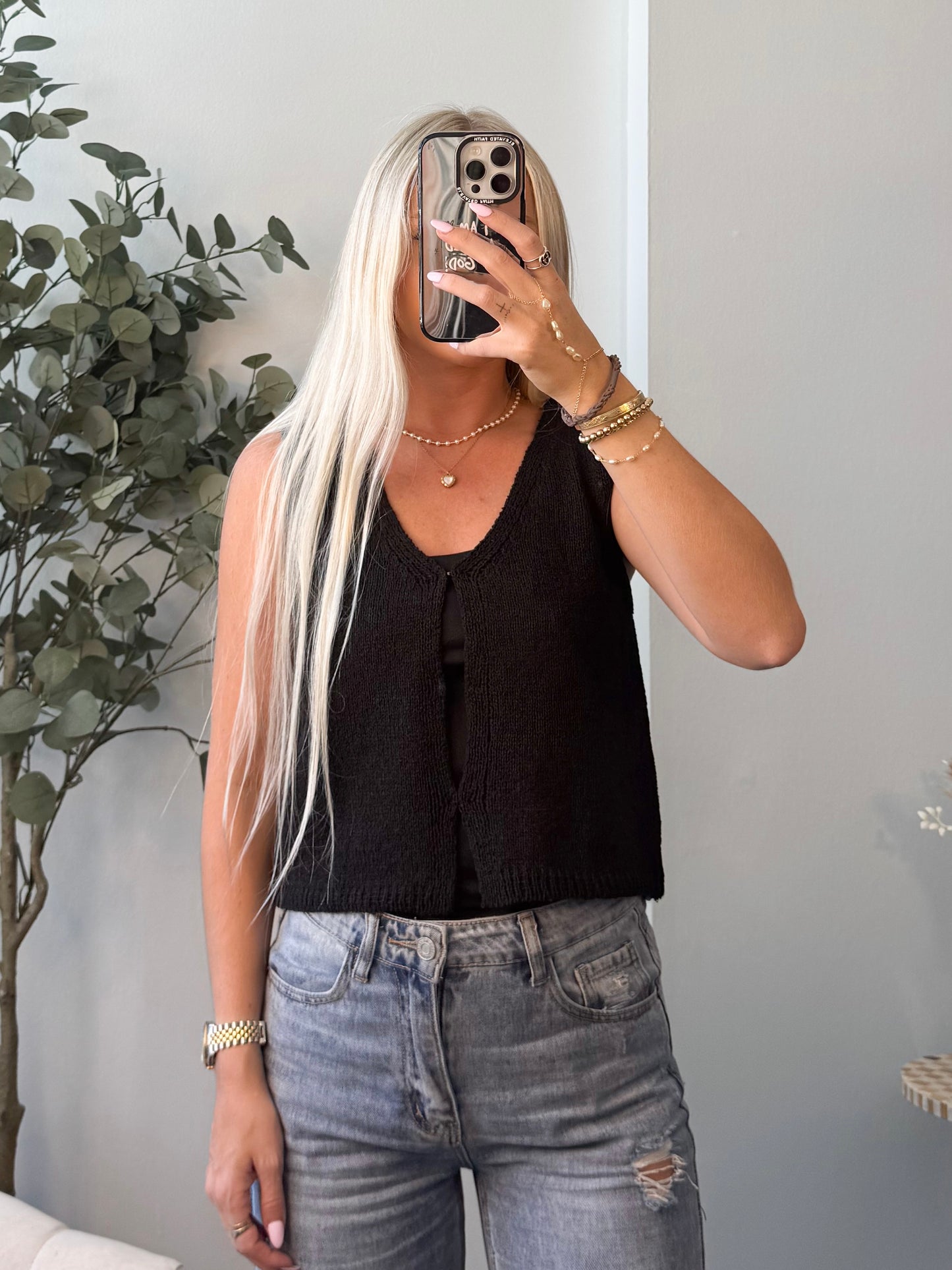 Zara Clasp Tank Top