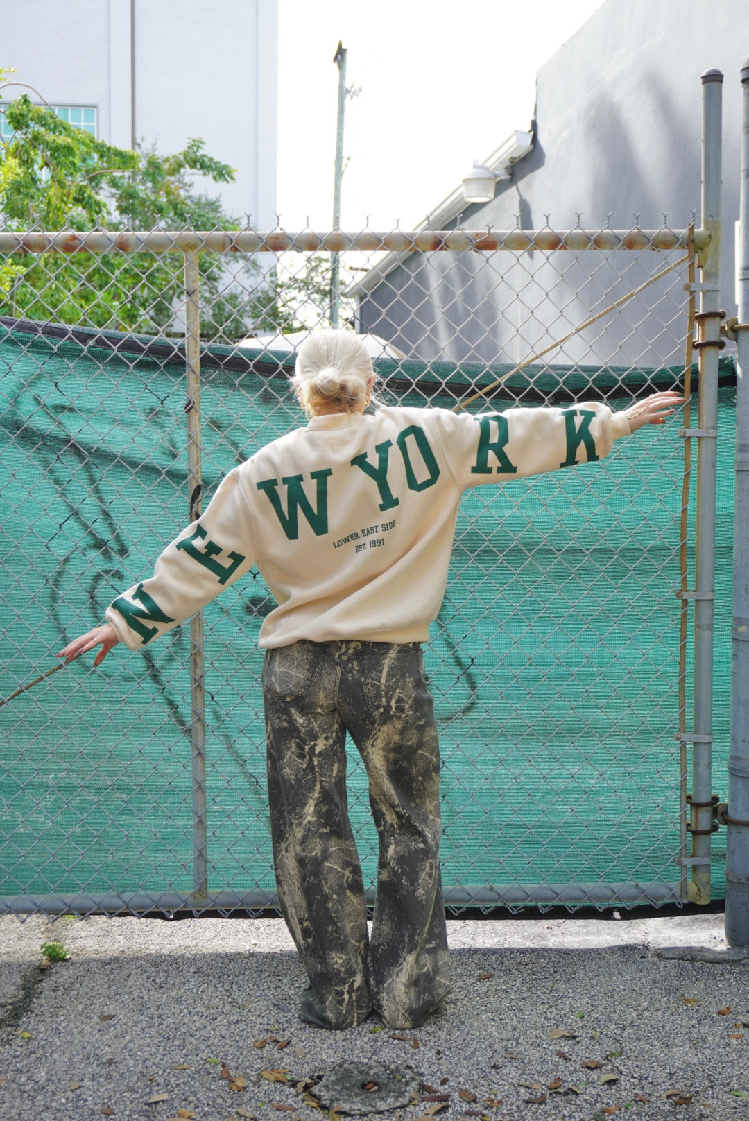 New York Back Sweatshirt