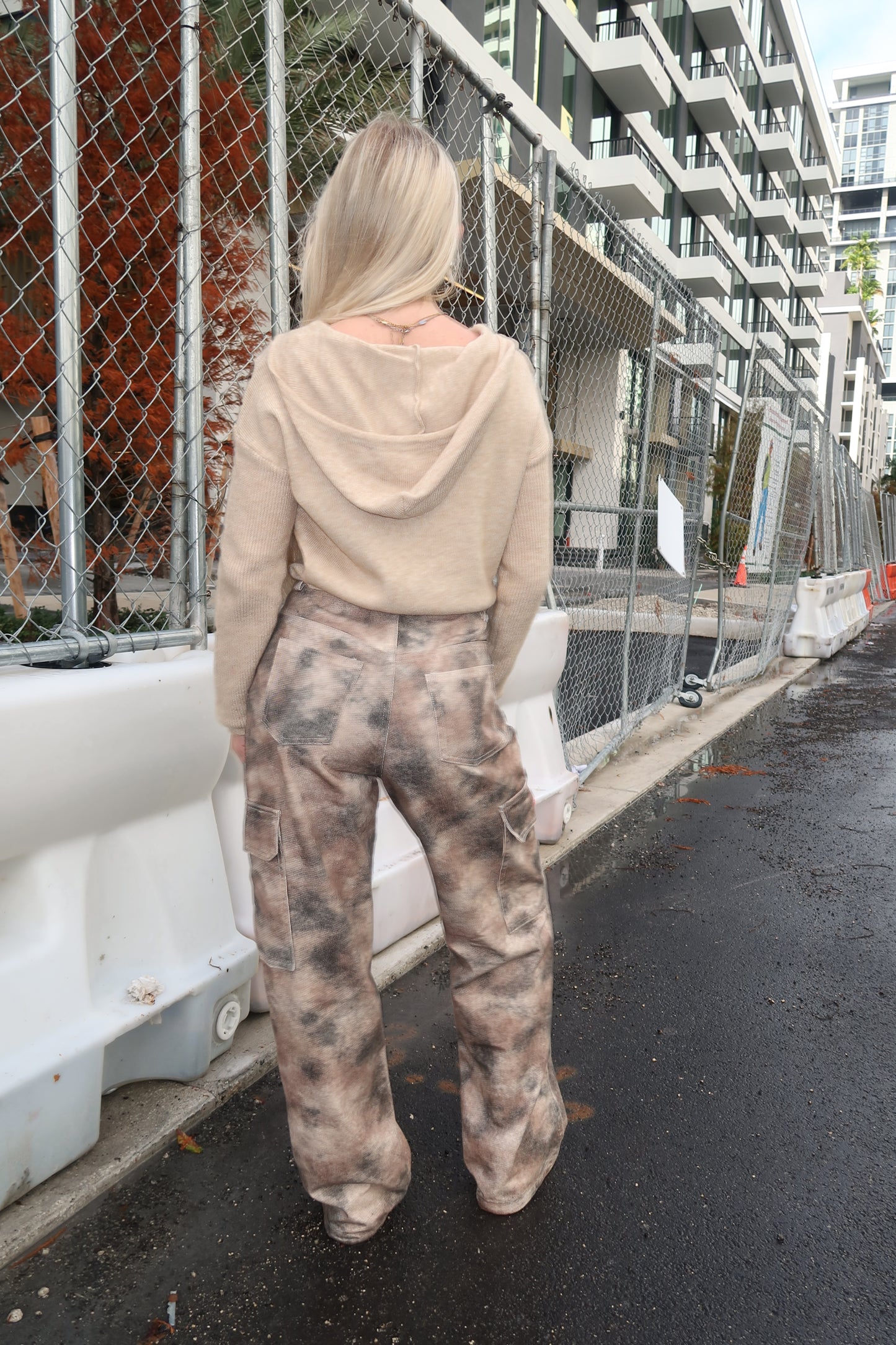 Multi Color Cargo Pants