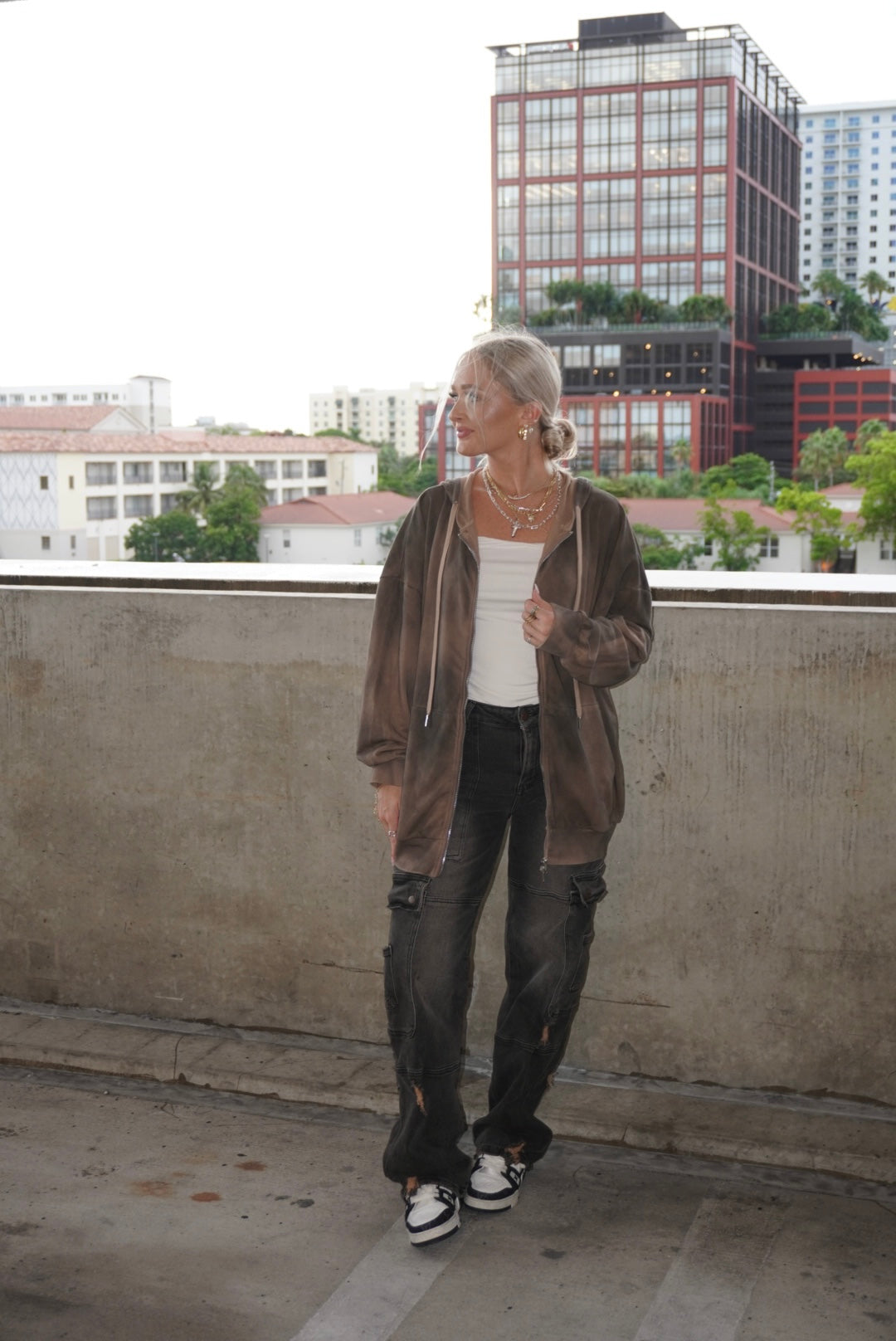 Washed Oversized Jacket