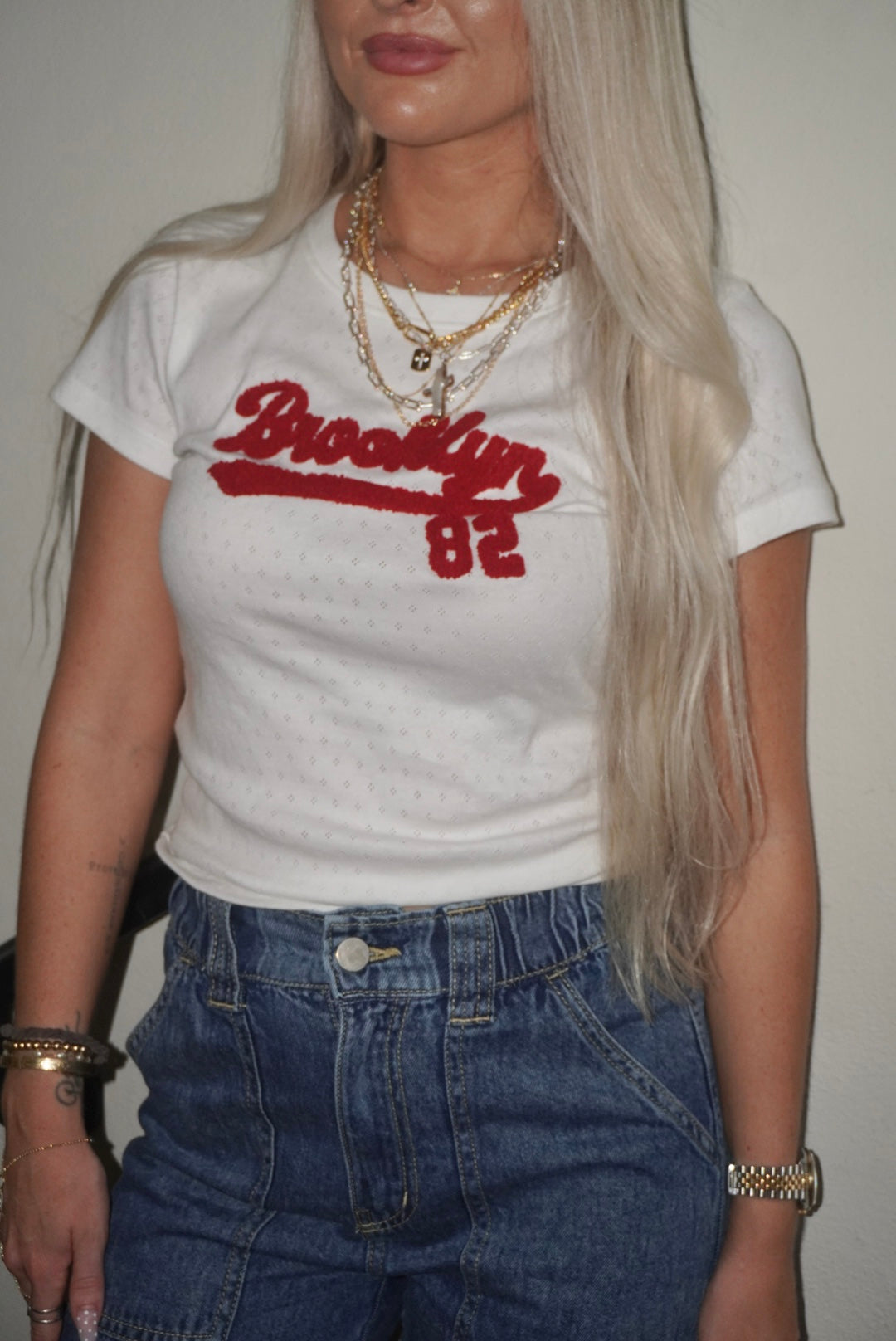 Brooklyn Pointelle Top