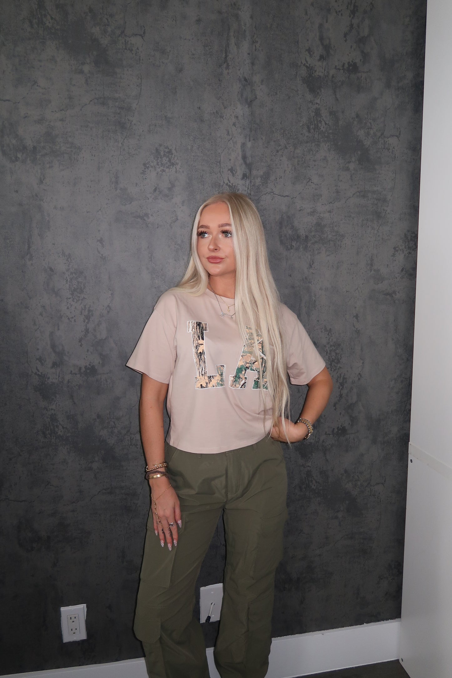 Camo LA Short Sleeve Tee
