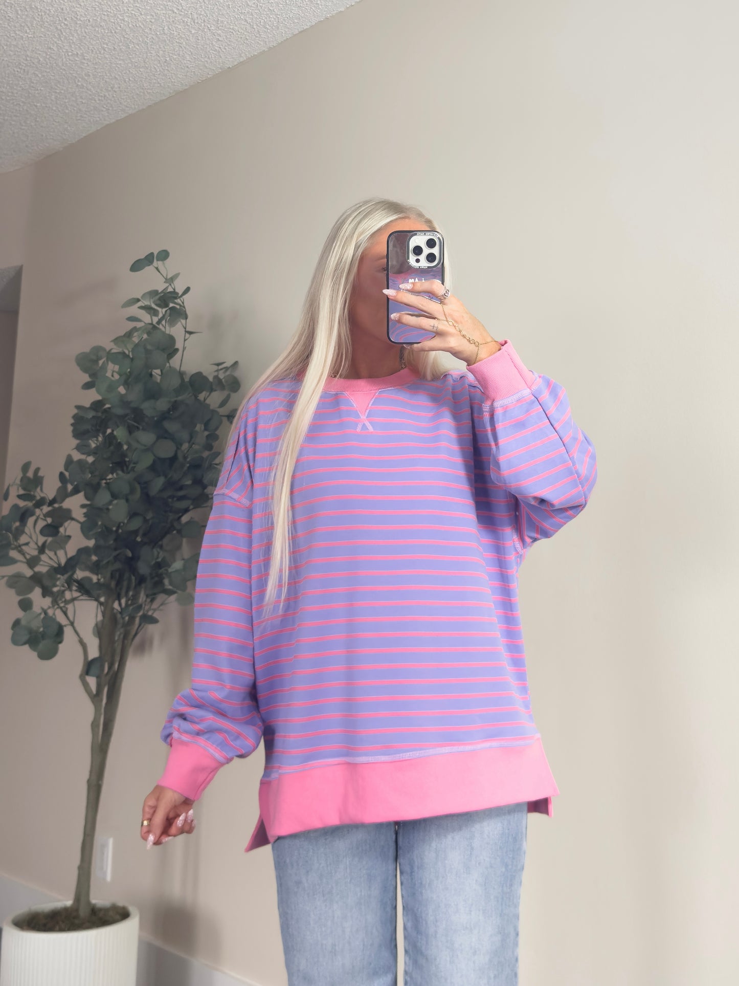 Violet Sugar Pullover