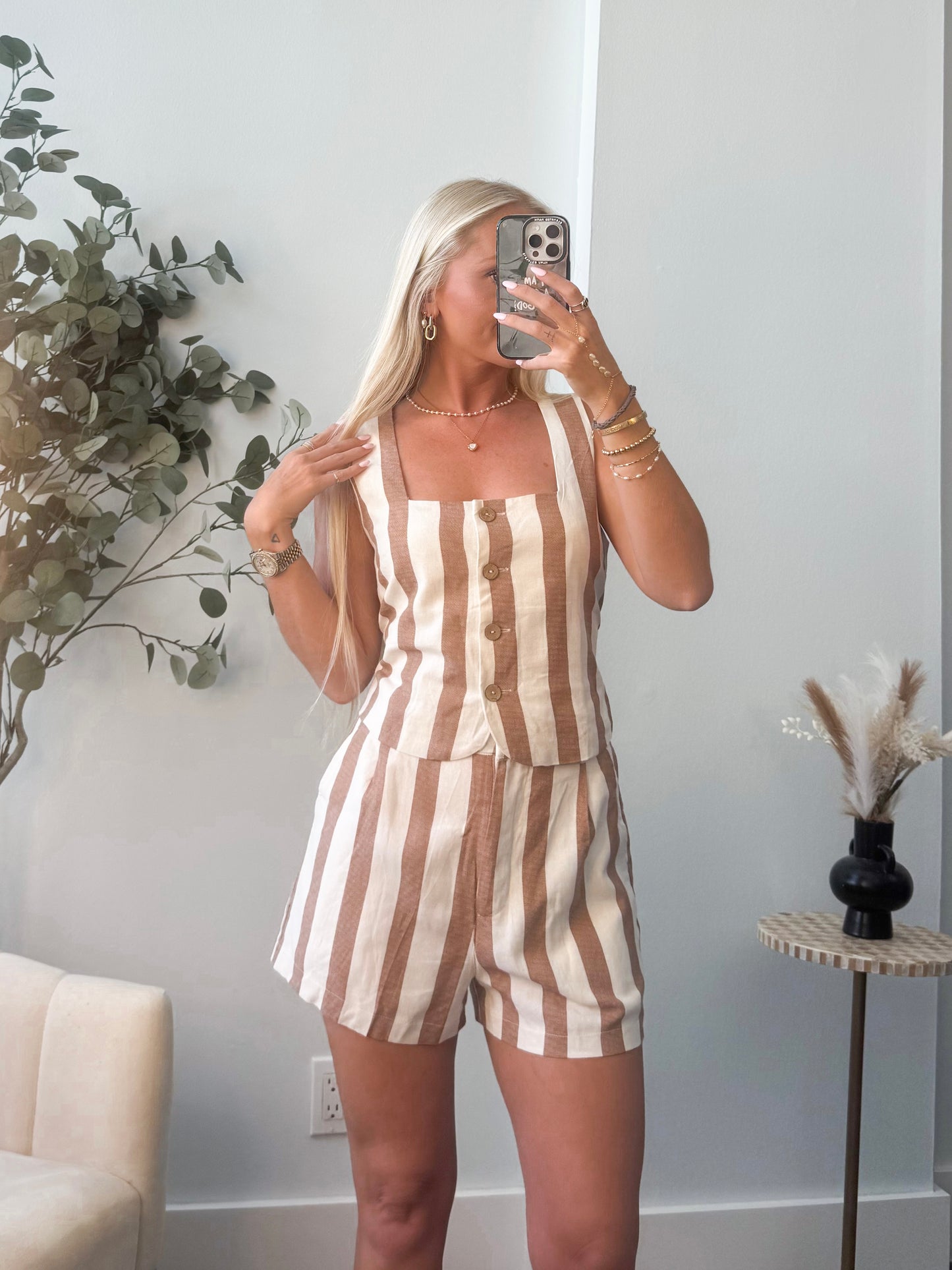 Cocoa Stripes Set