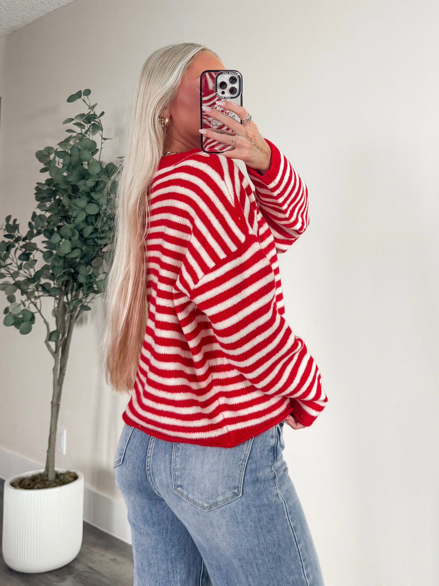 Lauren Cardigan- Red