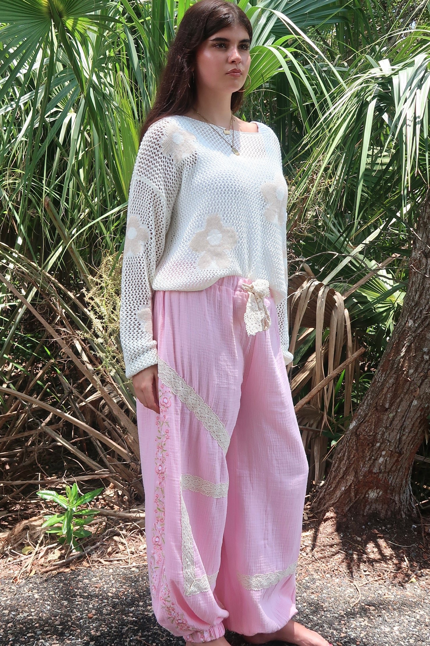 Floral Boho Pants