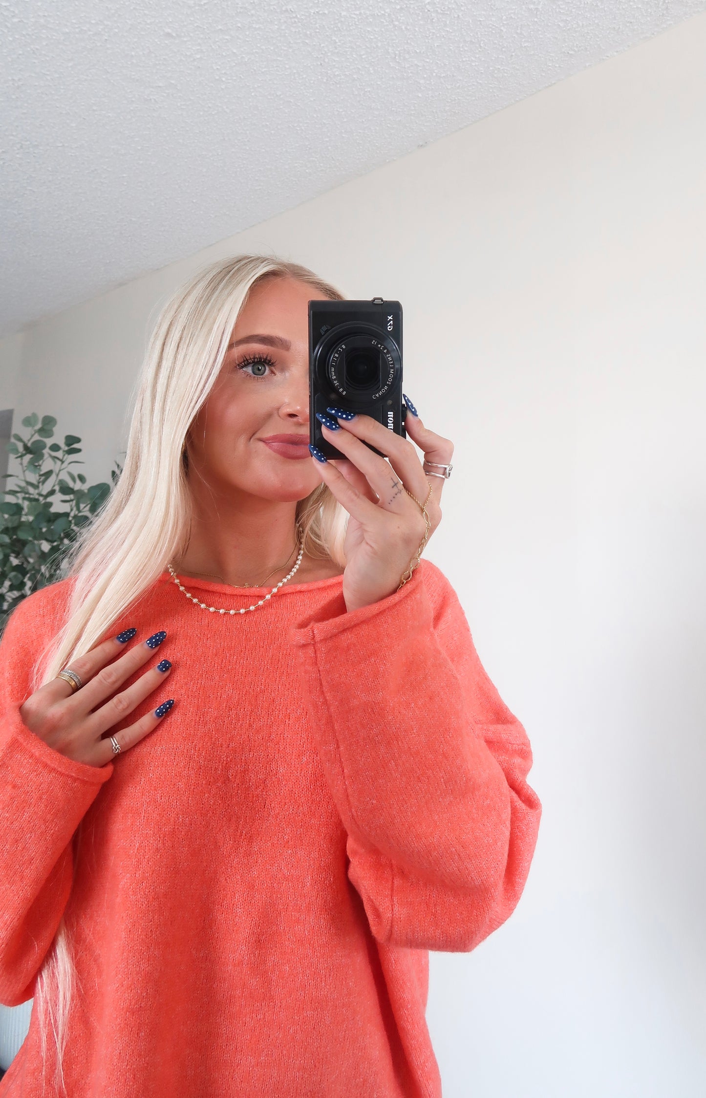 Alexa Sweater- Coral