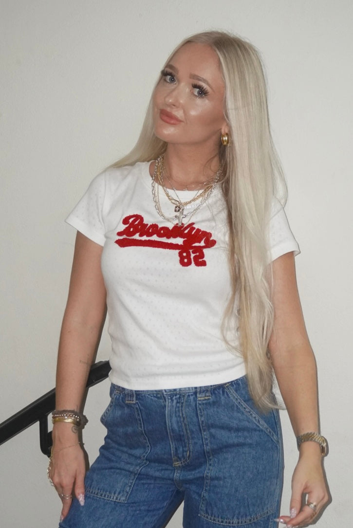 Brooklyn Pointelle Top