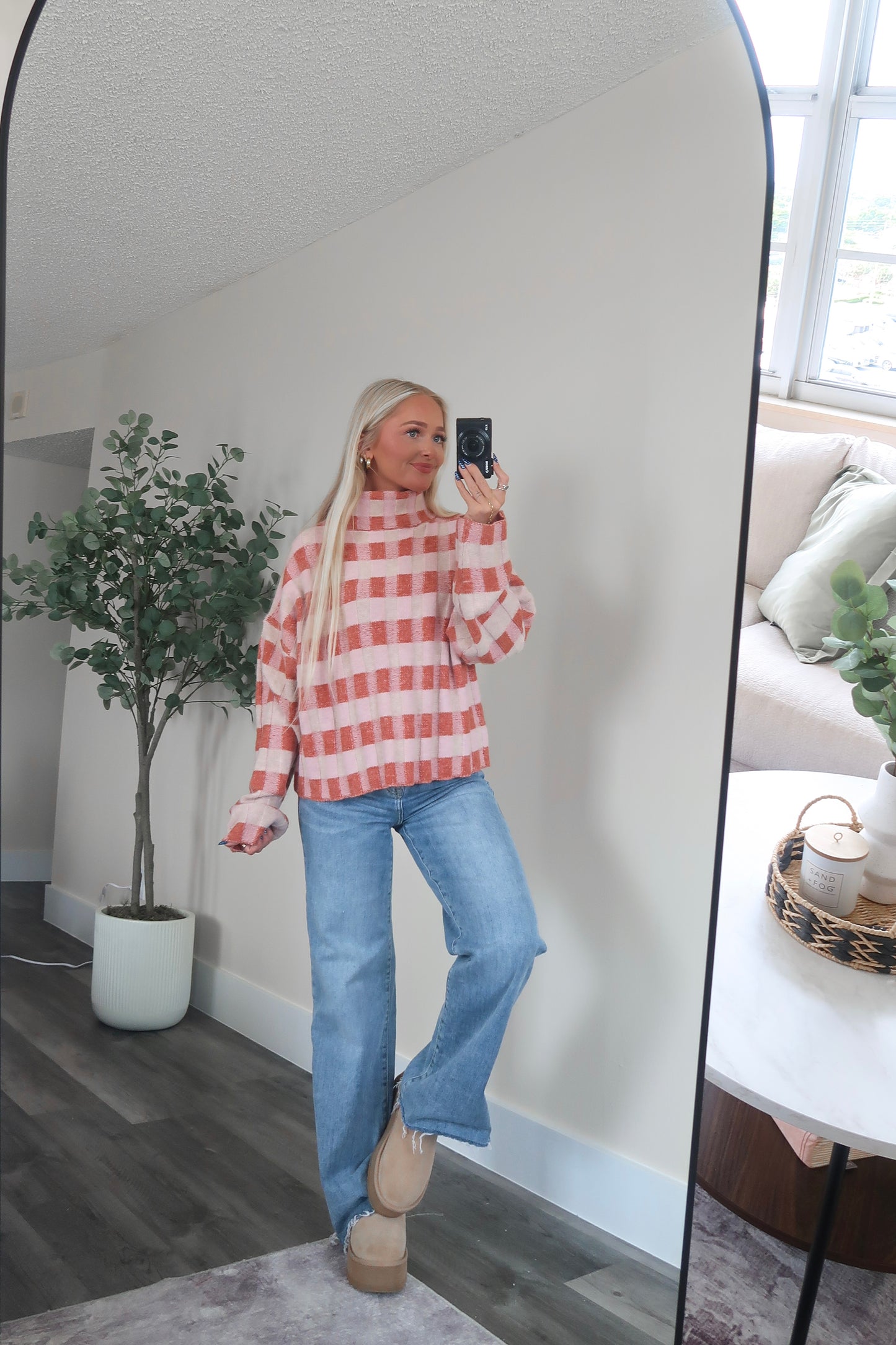 Autumn Sunrise Turtleneck Sweater