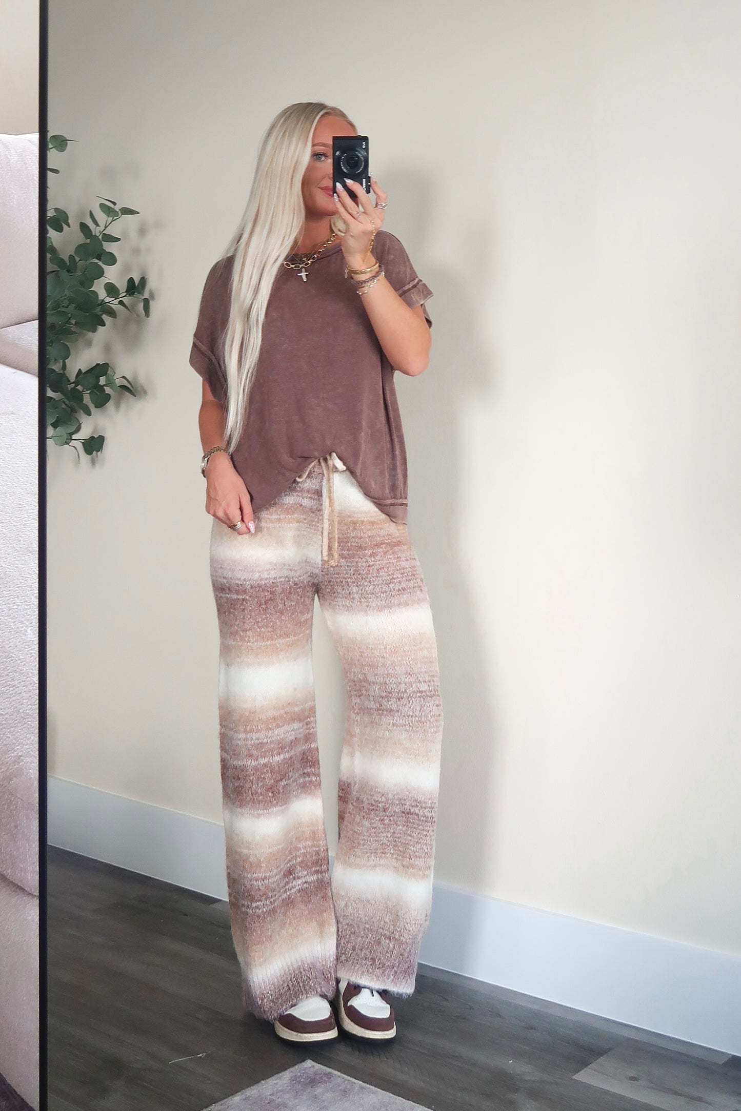 Latte Layers Cozy Pants