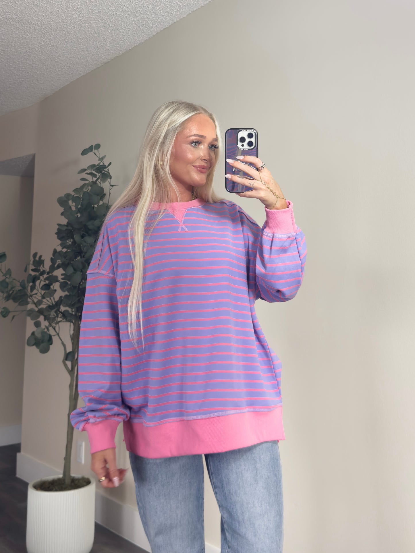 Violet Sugar Pullover