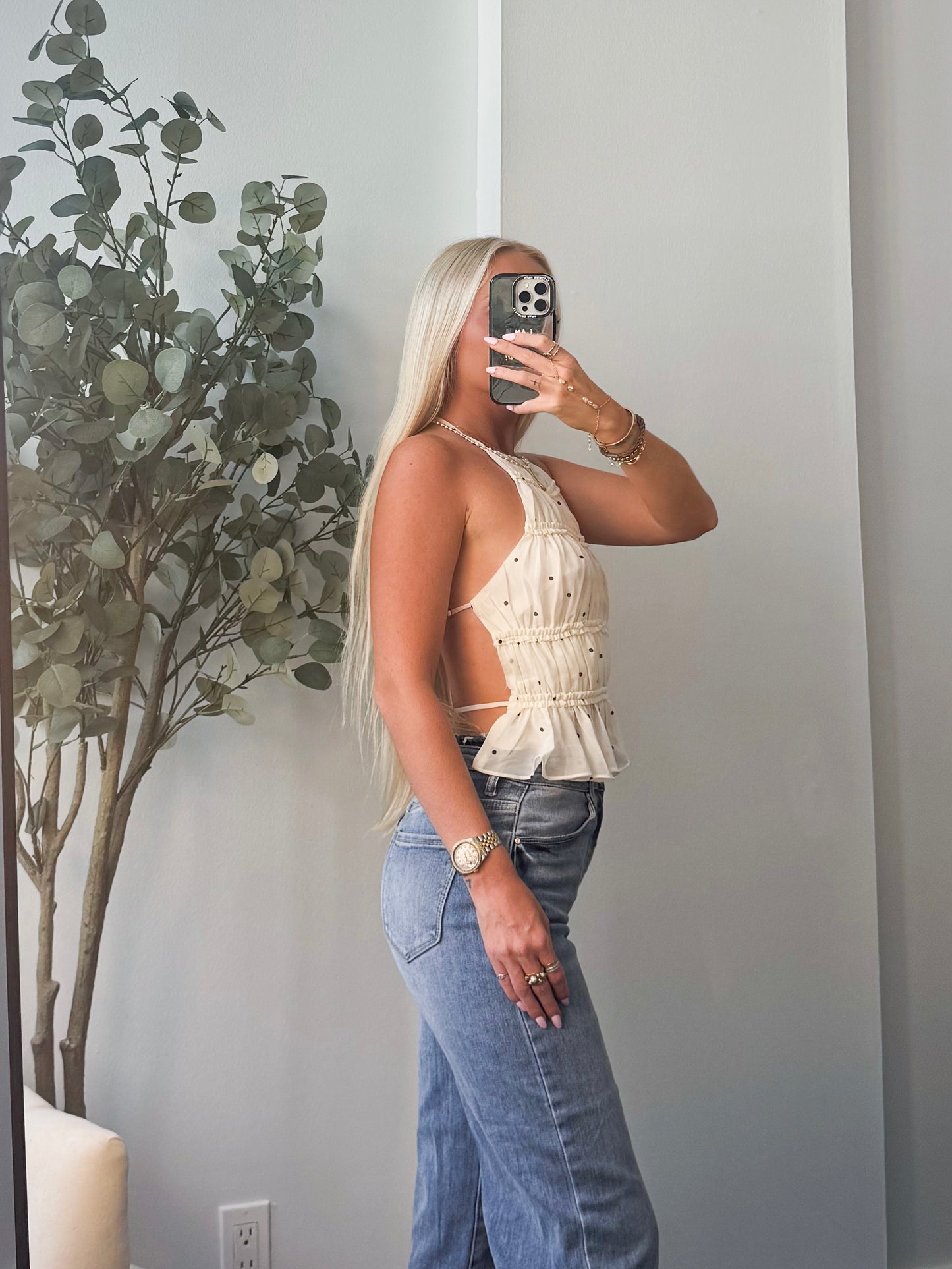 Enchanted Evenings Open Back Halter