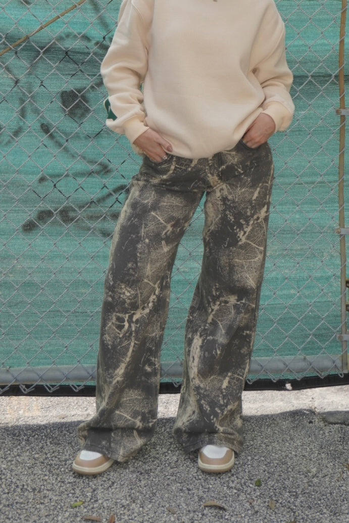 Splatter Print Pants