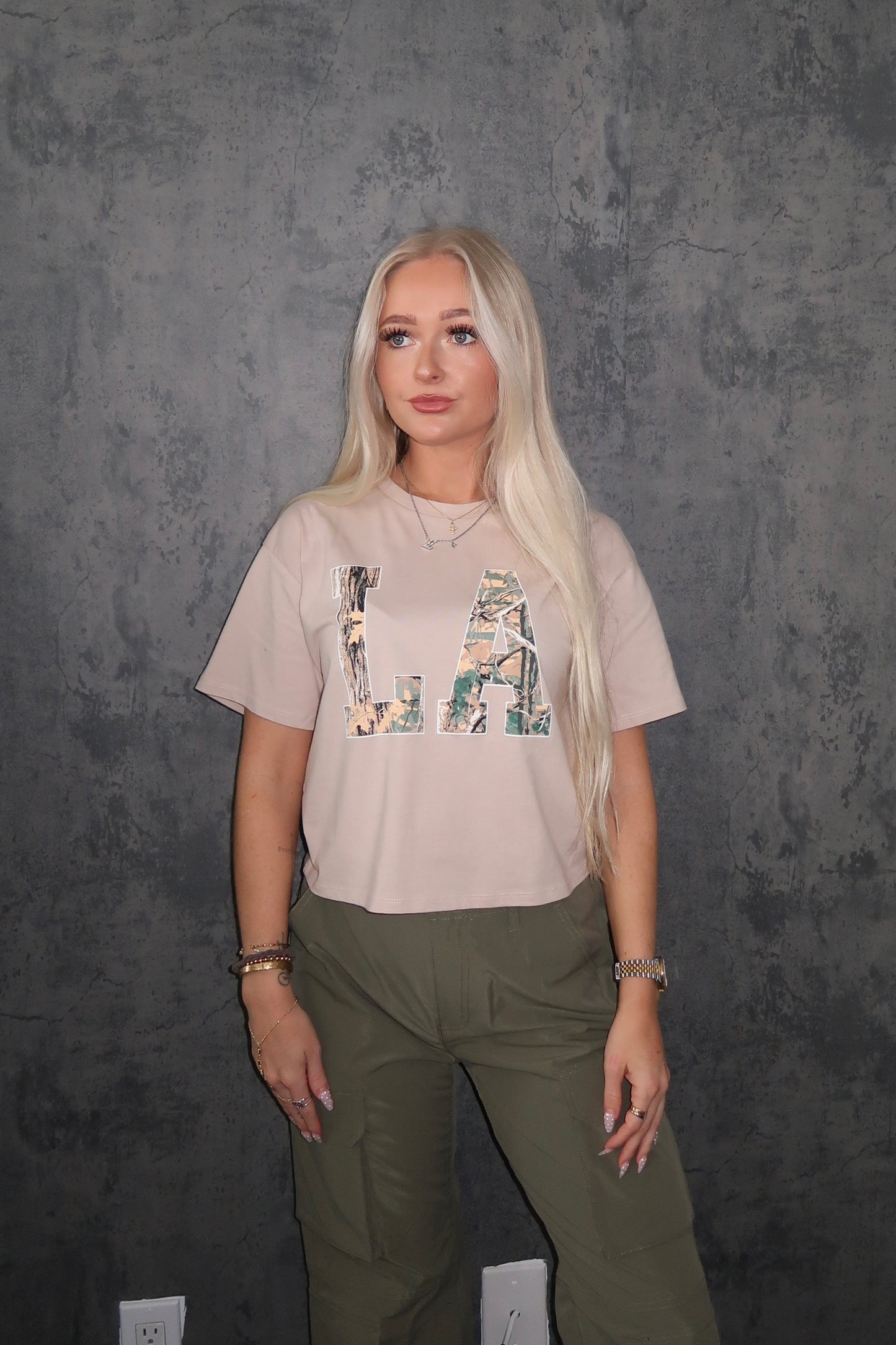 Camo LA Short Sleeve Tee