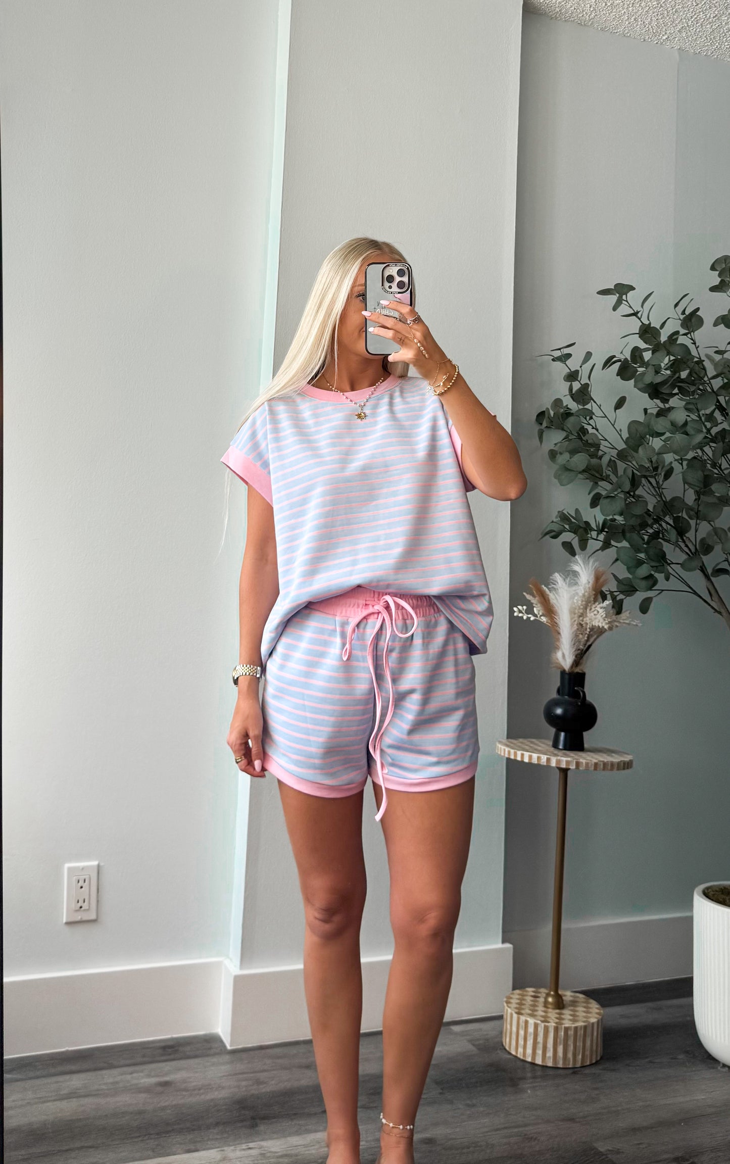 Cotton Candy Striped Set