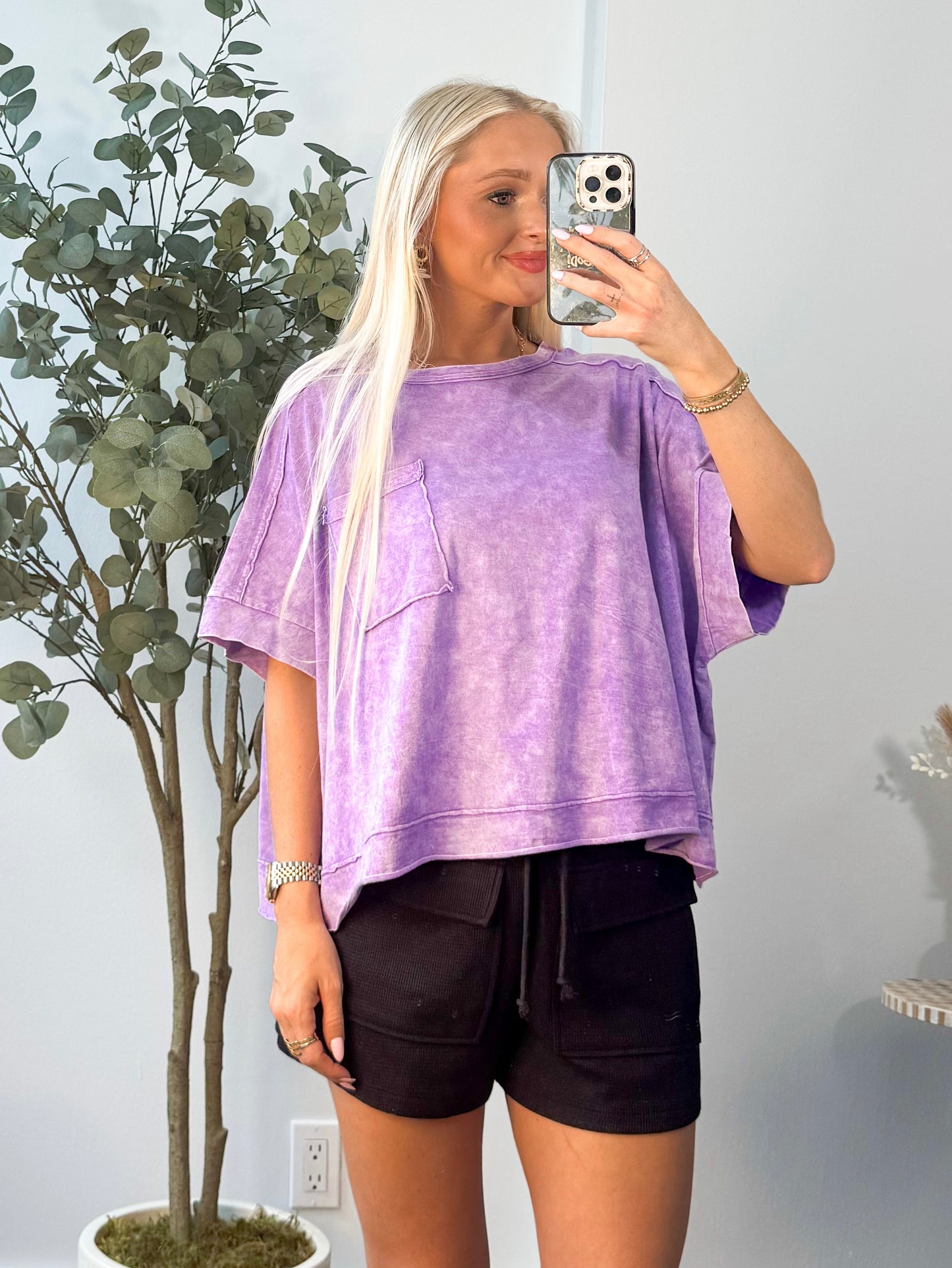 Violet Vibes Top