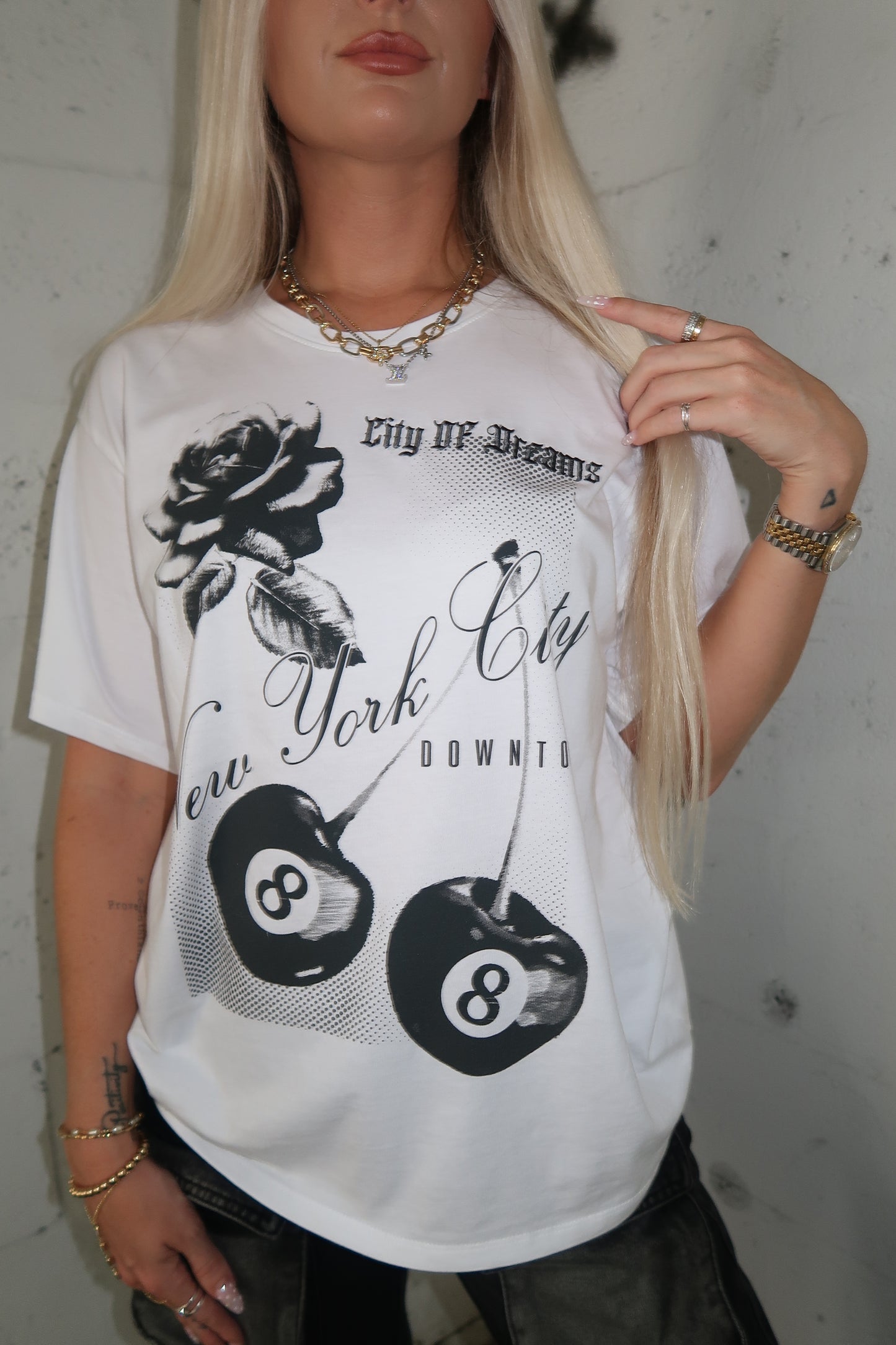 New York City Cherries Tee
