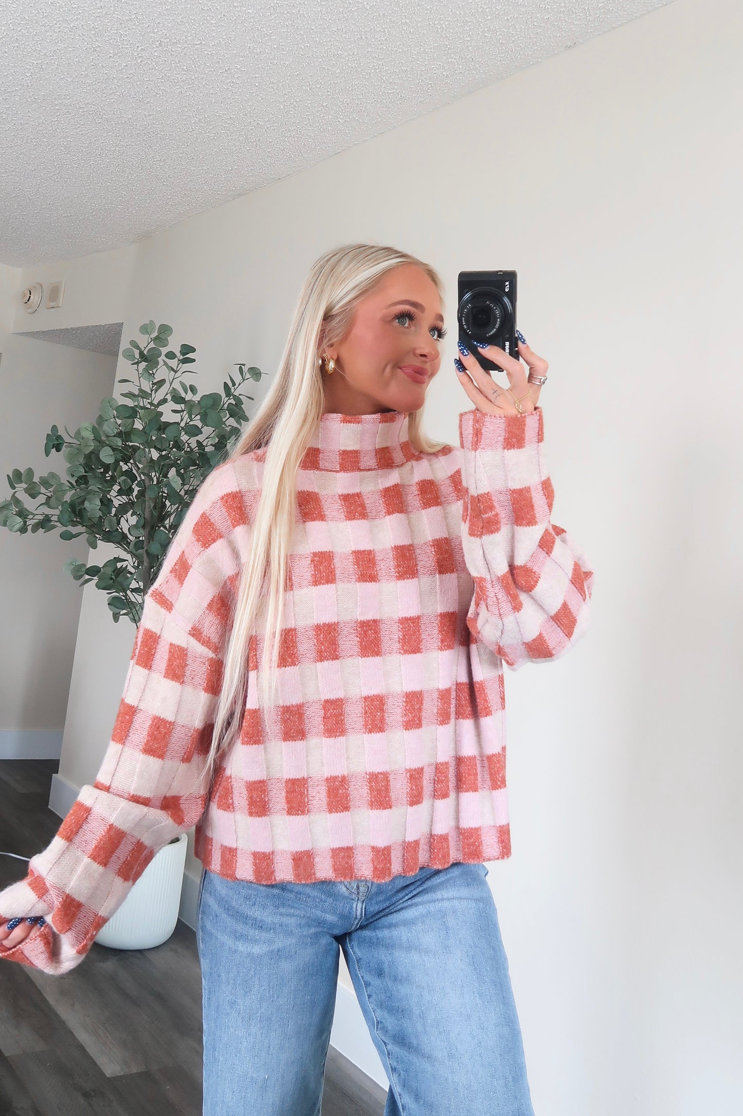 Autumn Sunrise Turtleneck Sweater