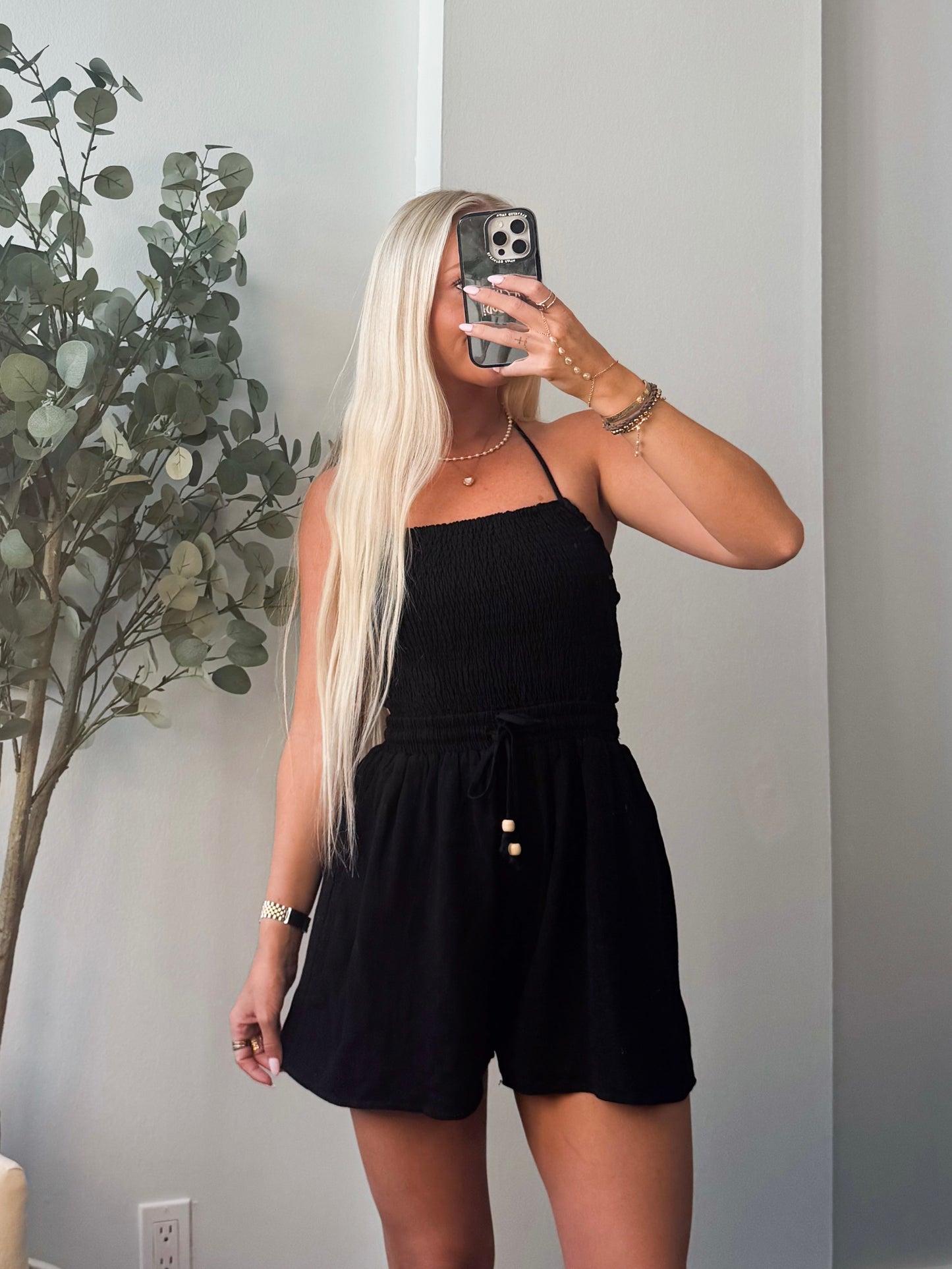 Something Special Open Back Romper