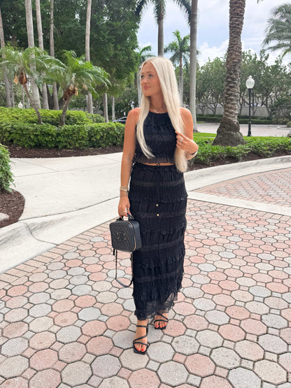 Midnight in Monaco Open Back Set