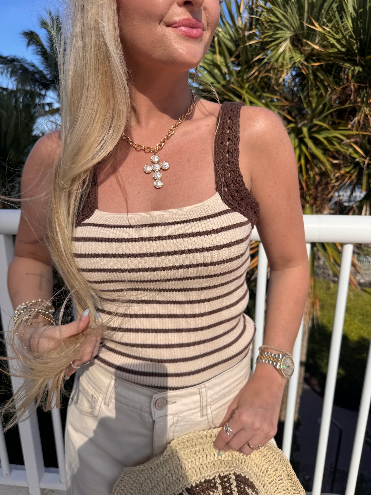 Coastal Crochet Top