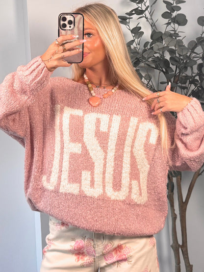 Jesus Oversized Sweater