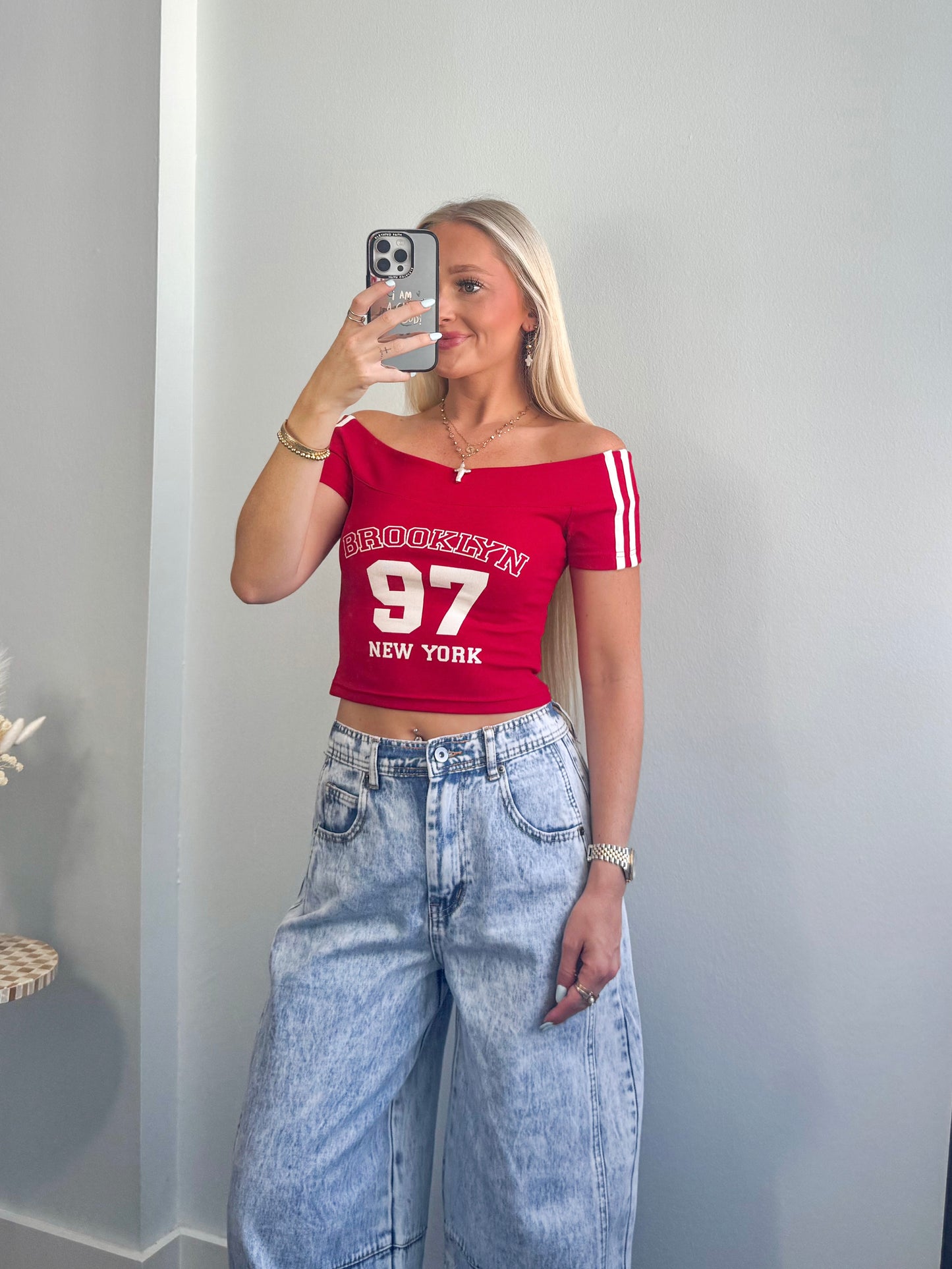 Brooklyn Off The Shoulder Top