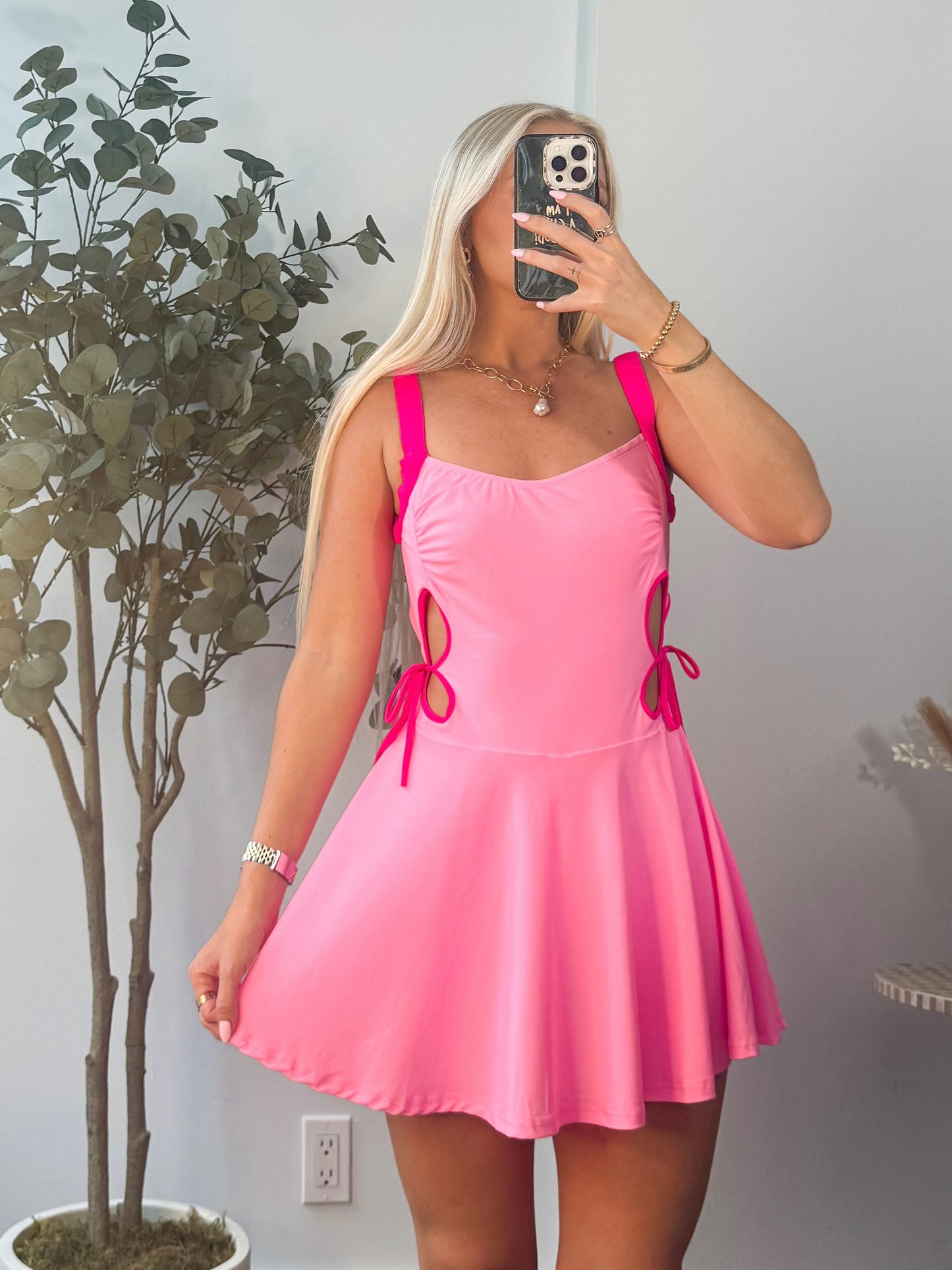 Barbie Girl Athletic Romper Dress