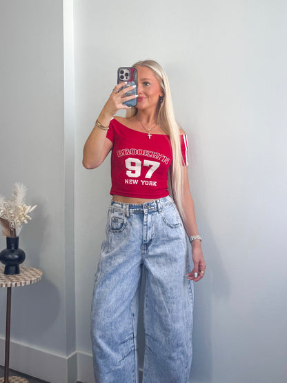 Brooklyn Off The Shoulder Top