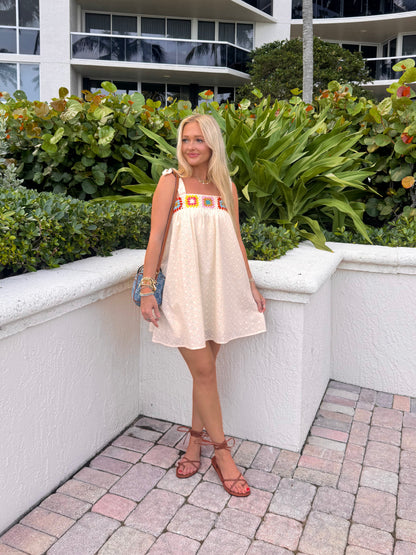 Sunbeam Crochet Dress