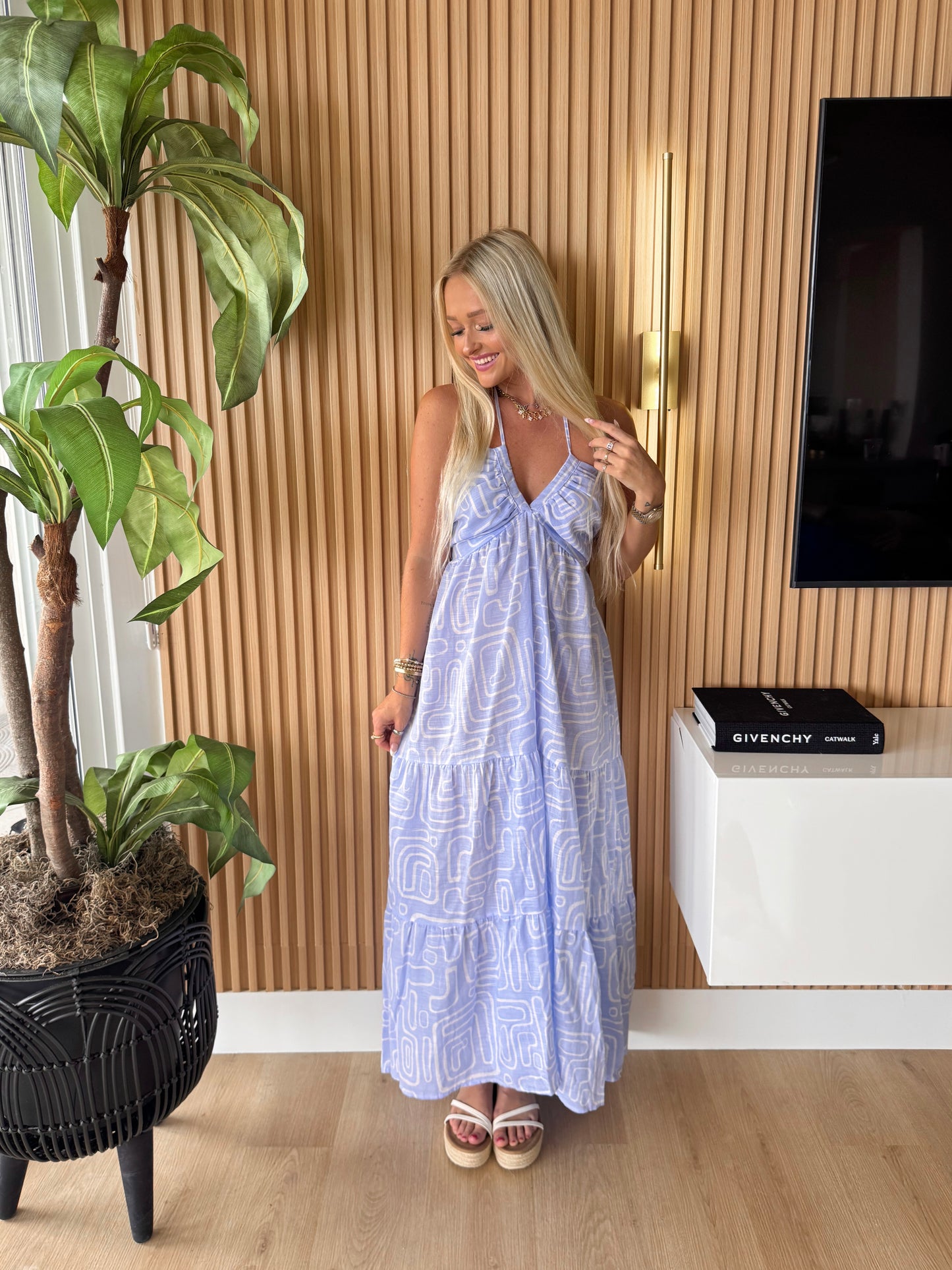 Brooke Abstract Dress