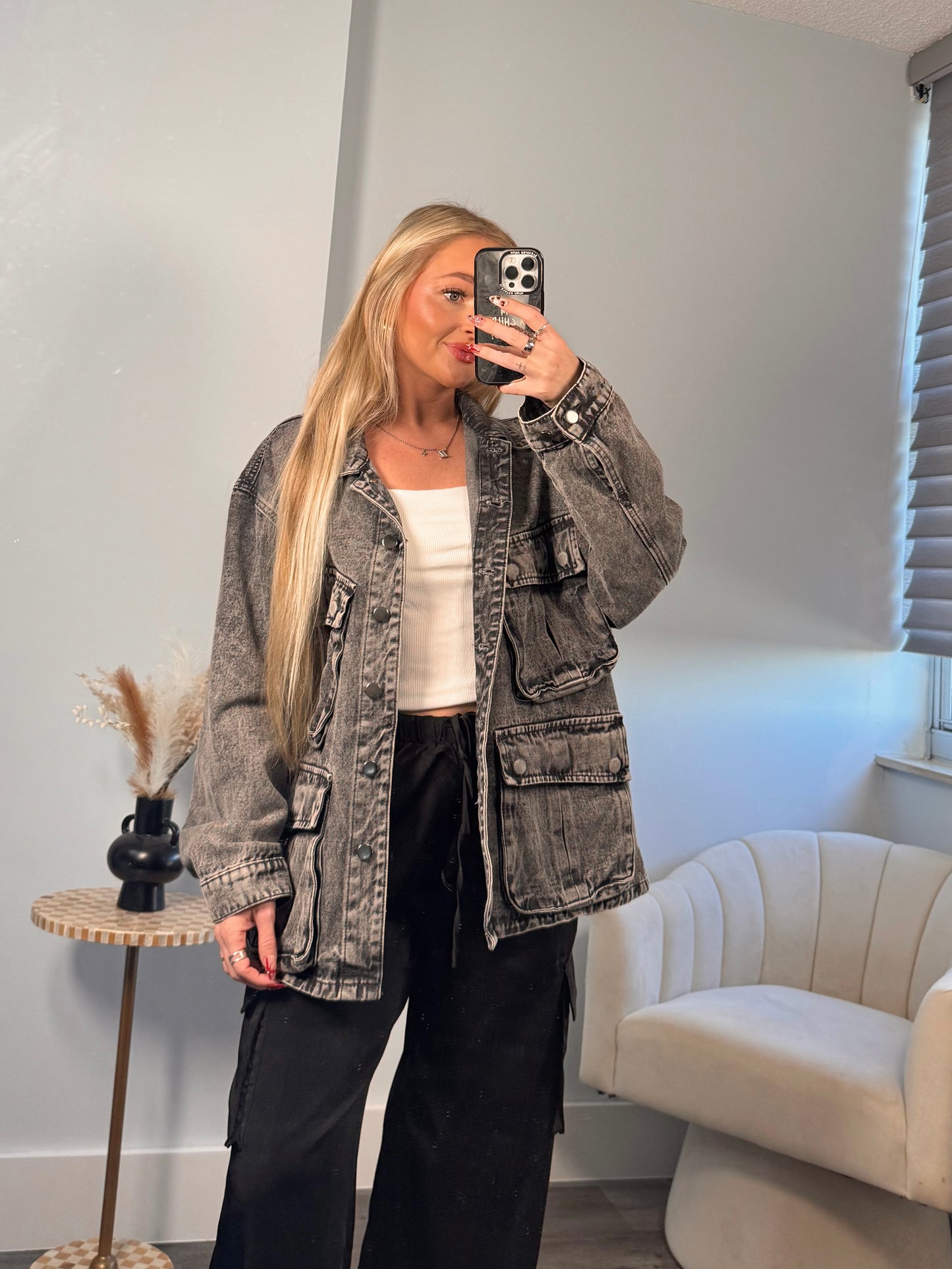Oversized Cargo Jacket