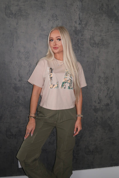Camo LA Short Sleeve Tee