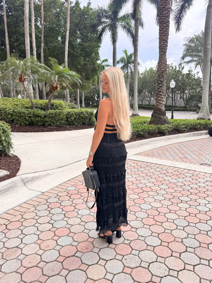 Midnight in Monaco Open Back Set